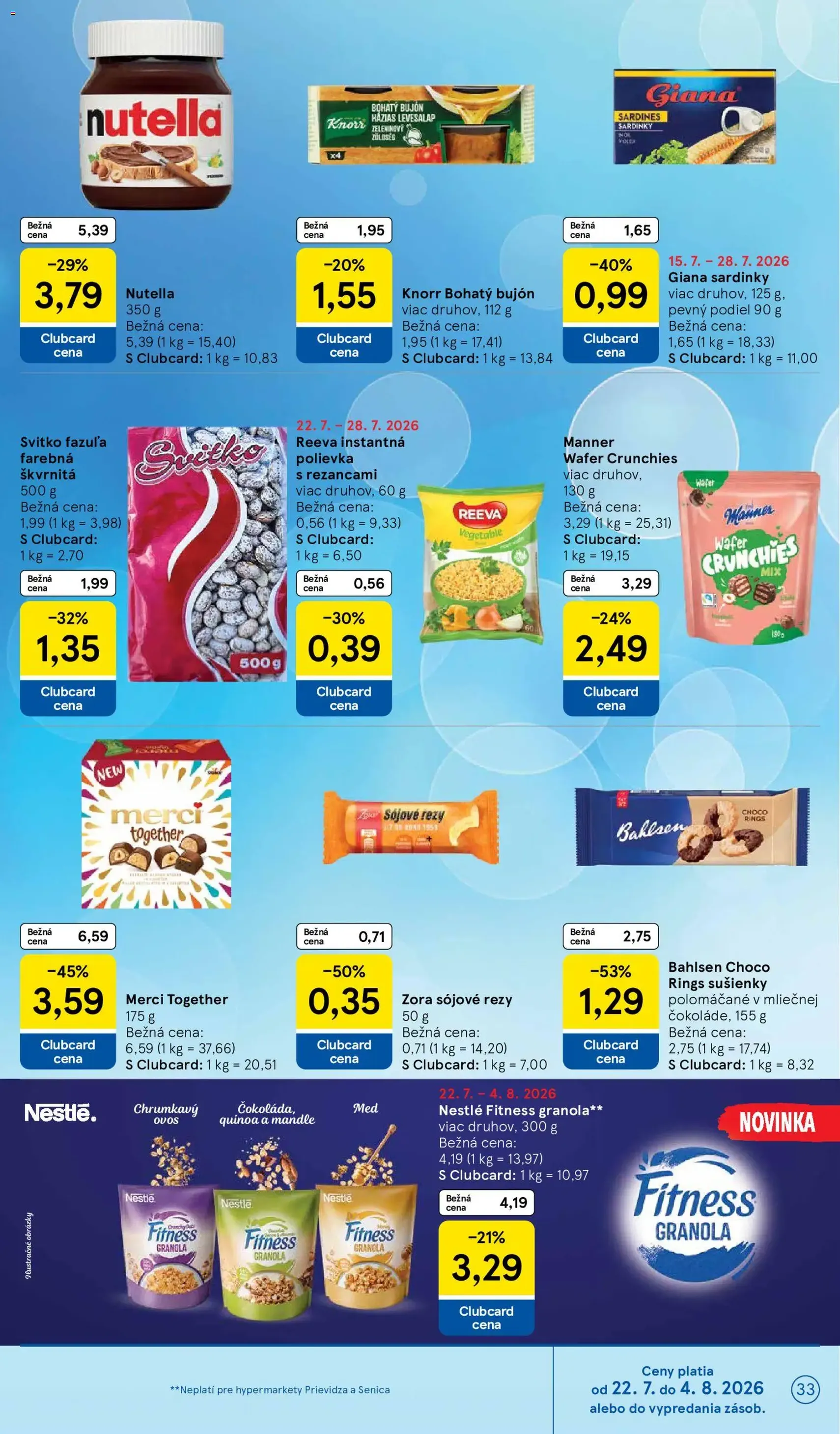 Tesco Hypermarket - leták - platný leták od 22.07.2026 strana 33 z 50