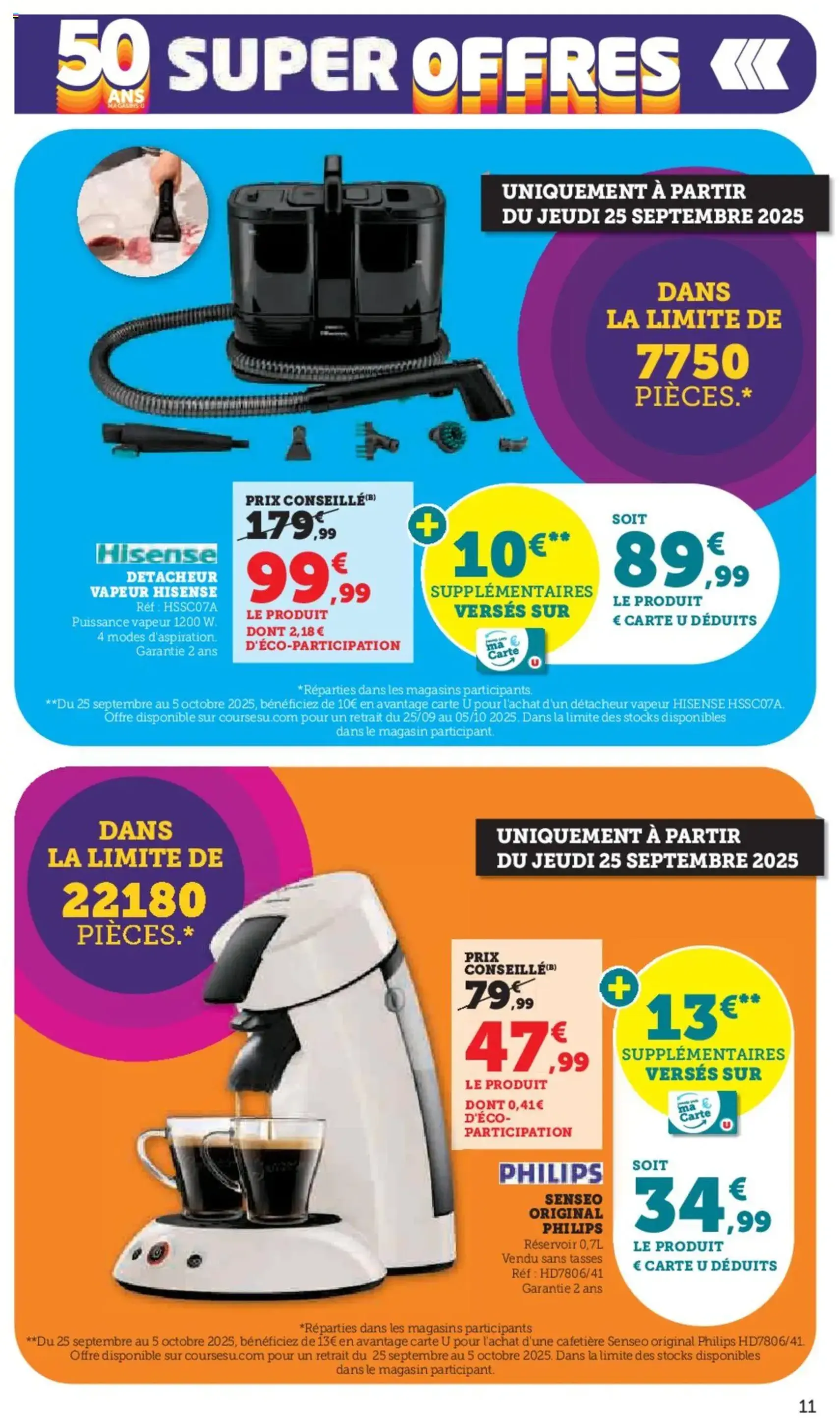 Hyper U catalogue - brochure valable à partir du 23/09/2025, page 11 sur 40