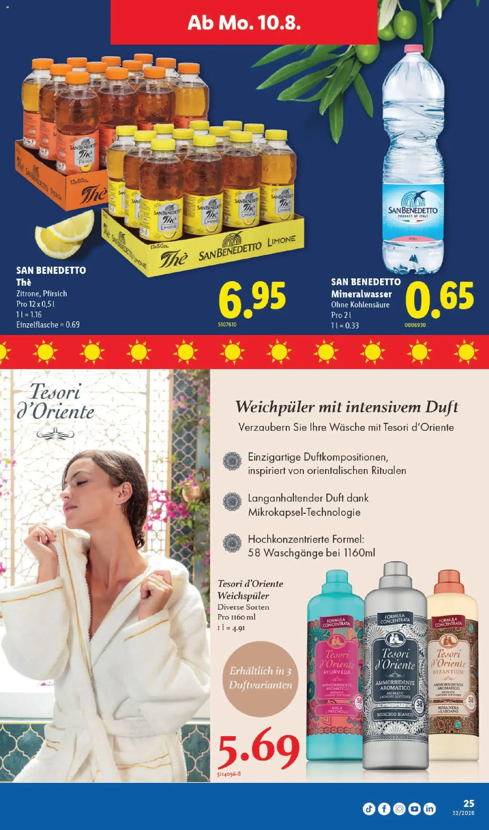 Lidl aktionen - Gültiger Prospekt ab 06.08.2026, Seite 25 von insgesamt 32