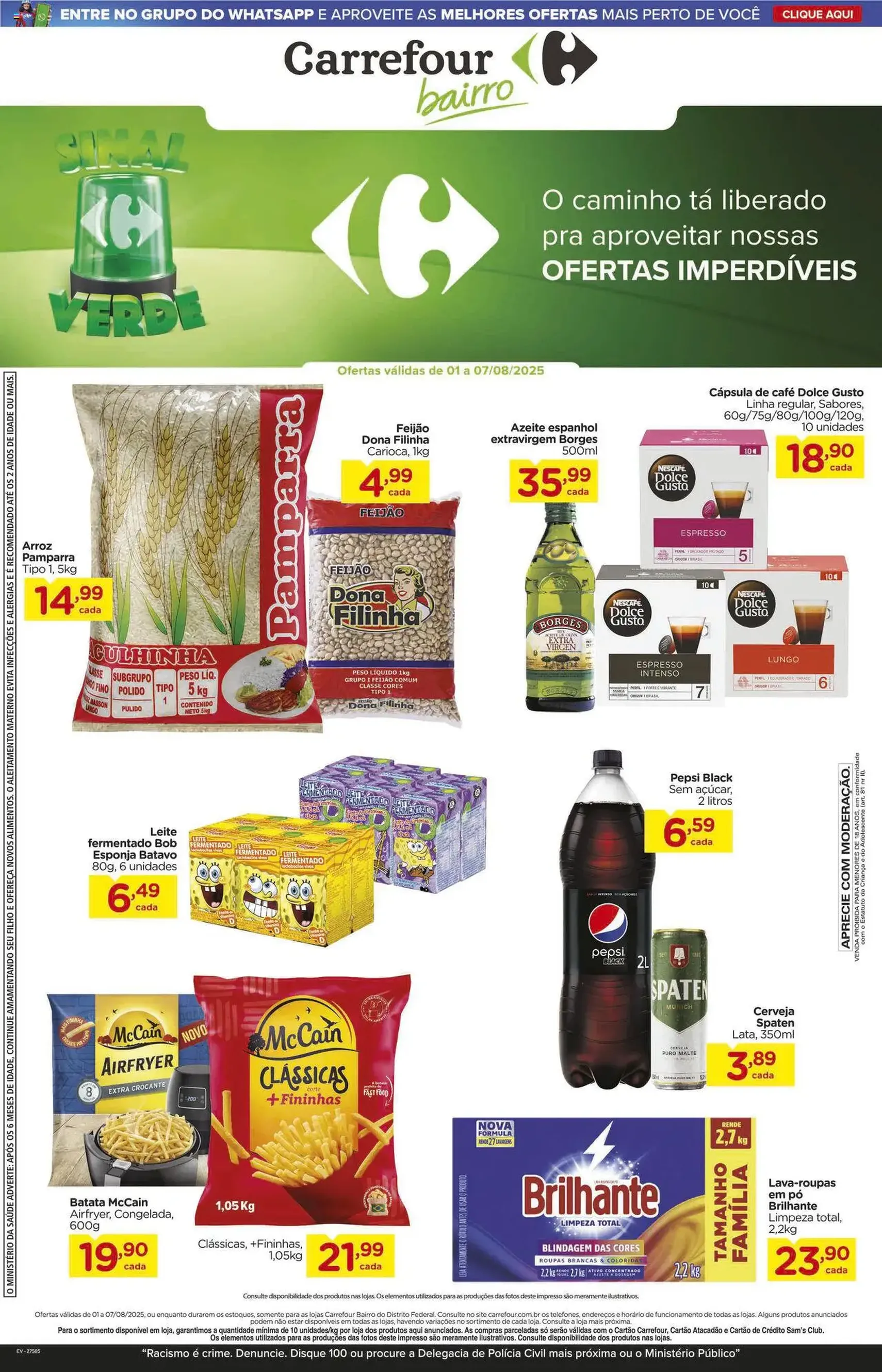 Carrefour Bairro - Ofertas da semana - folheto válido a partir de 01/08/2025 página 3 de 8 Carrefour Bairro - Ofertas da semana - folheto válido a partir de 01/08/2025 página 3 de 8