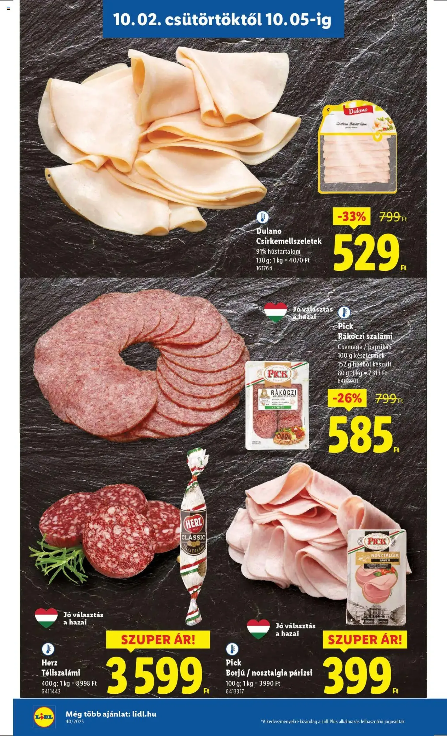 Lidl Akciós újság - 2025.10.02. érvényes szórólap 8 oldal 76 oldalból Lidl Akciós újság - 2025.10.02. érvényes szórólap 8 oldal 76 oldalból