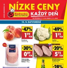 Biedronka leták - náhľad letáku platný od 11.09.2025