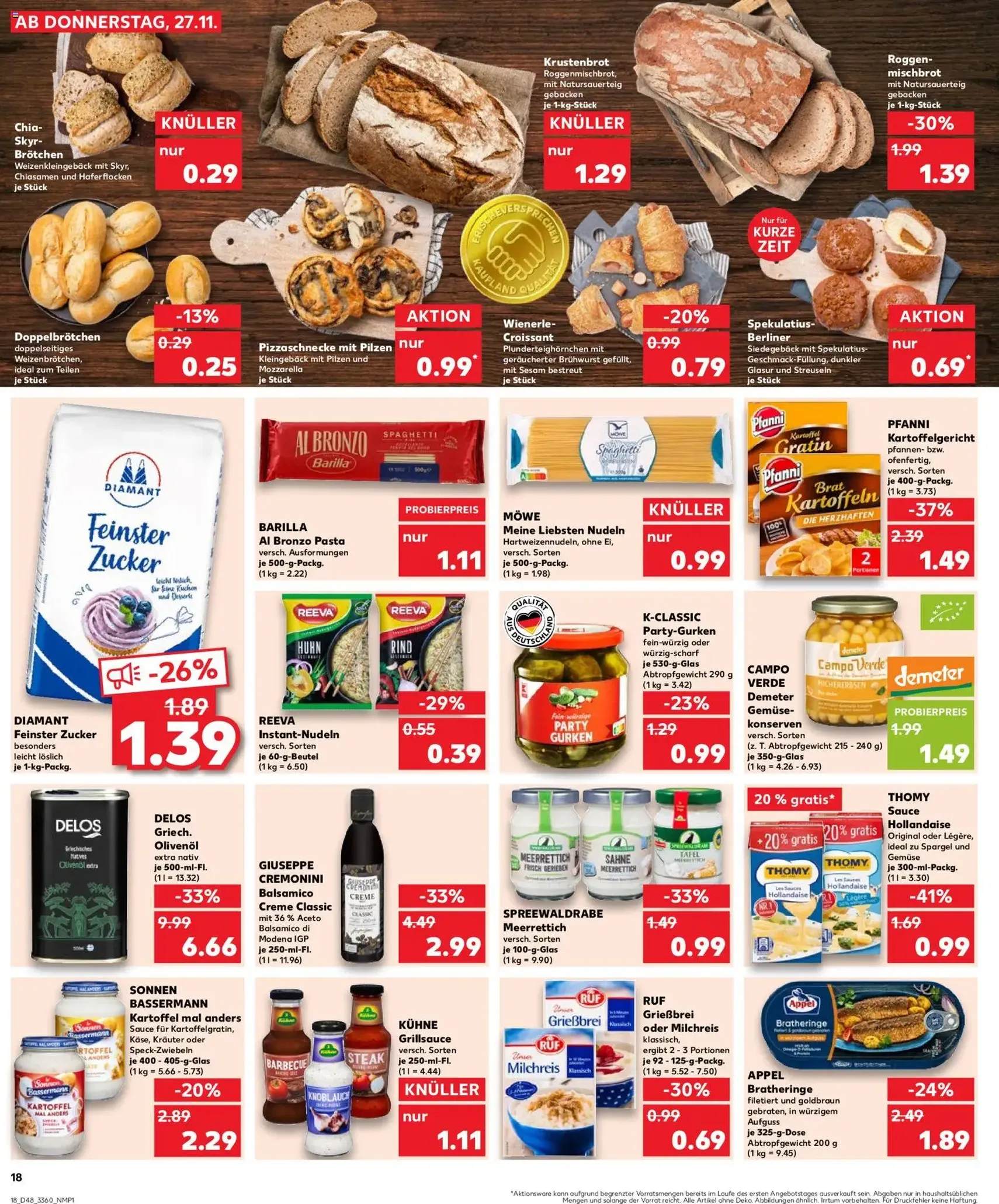 Kaufland Prospekt - Gültiger Prospekt ab 27.11.2025, Seite 18 von insgesamt 36