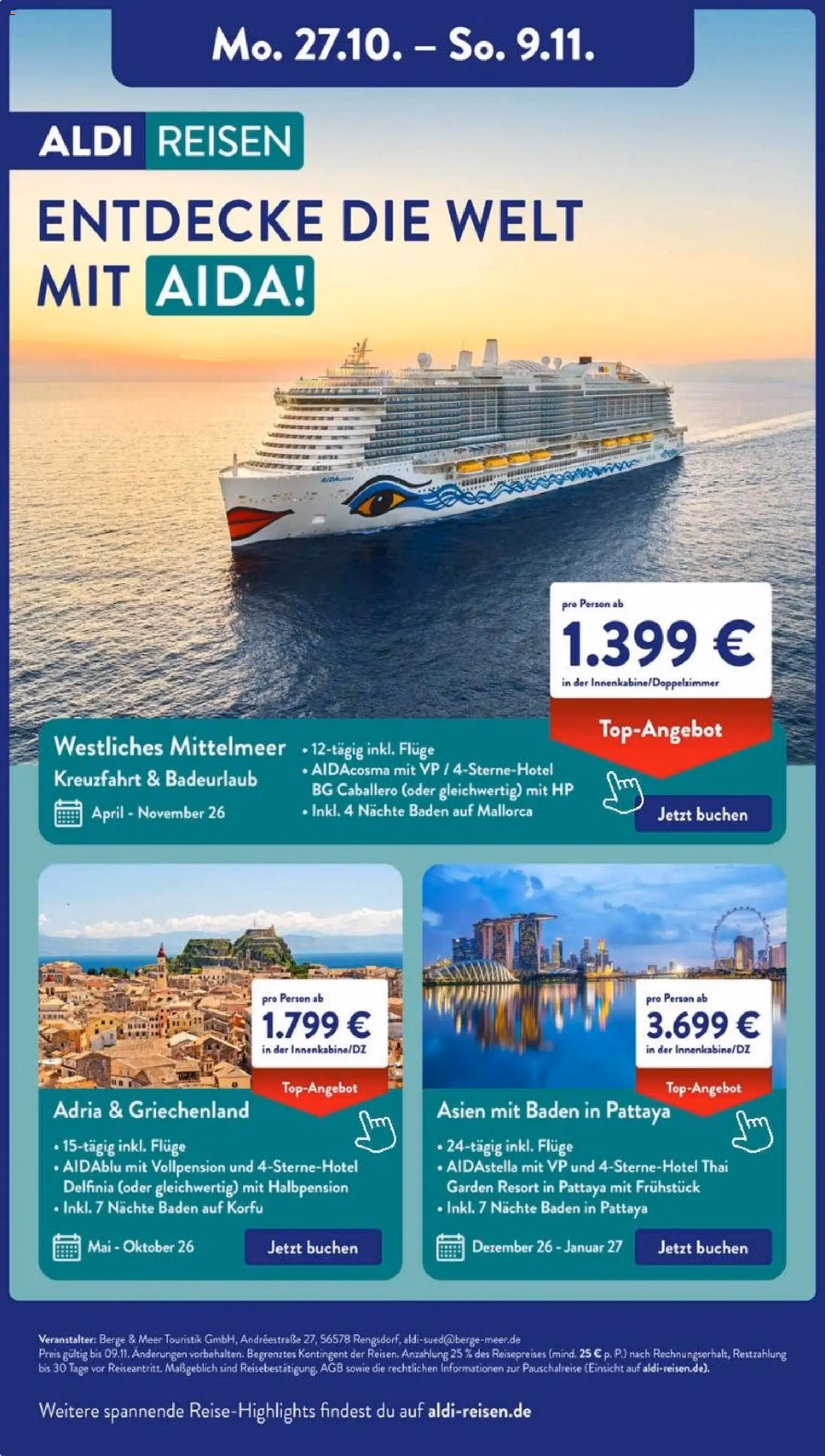 Aldi Süd Prospekt - Gültiger Prospekt ab 03.11.2025, Seite 34 von insgesamt 39 Aldi Süd Prospekt - Gültiger Prospekt ab 03.11.2025, Seite 34 von insgesamt 39