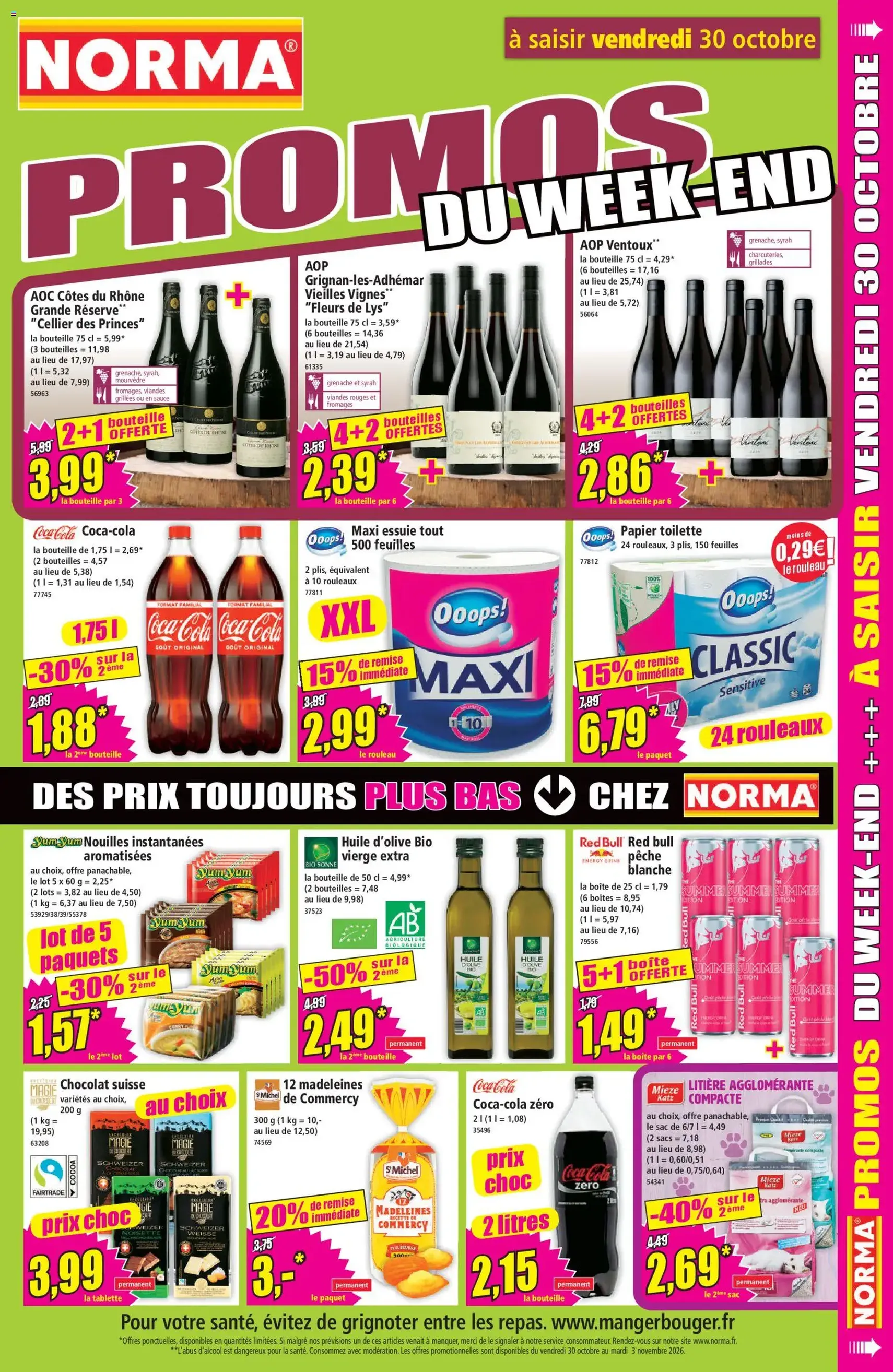 Norma catalogue - brochure valable à partir du 28/10/2026, page 11 sur 12