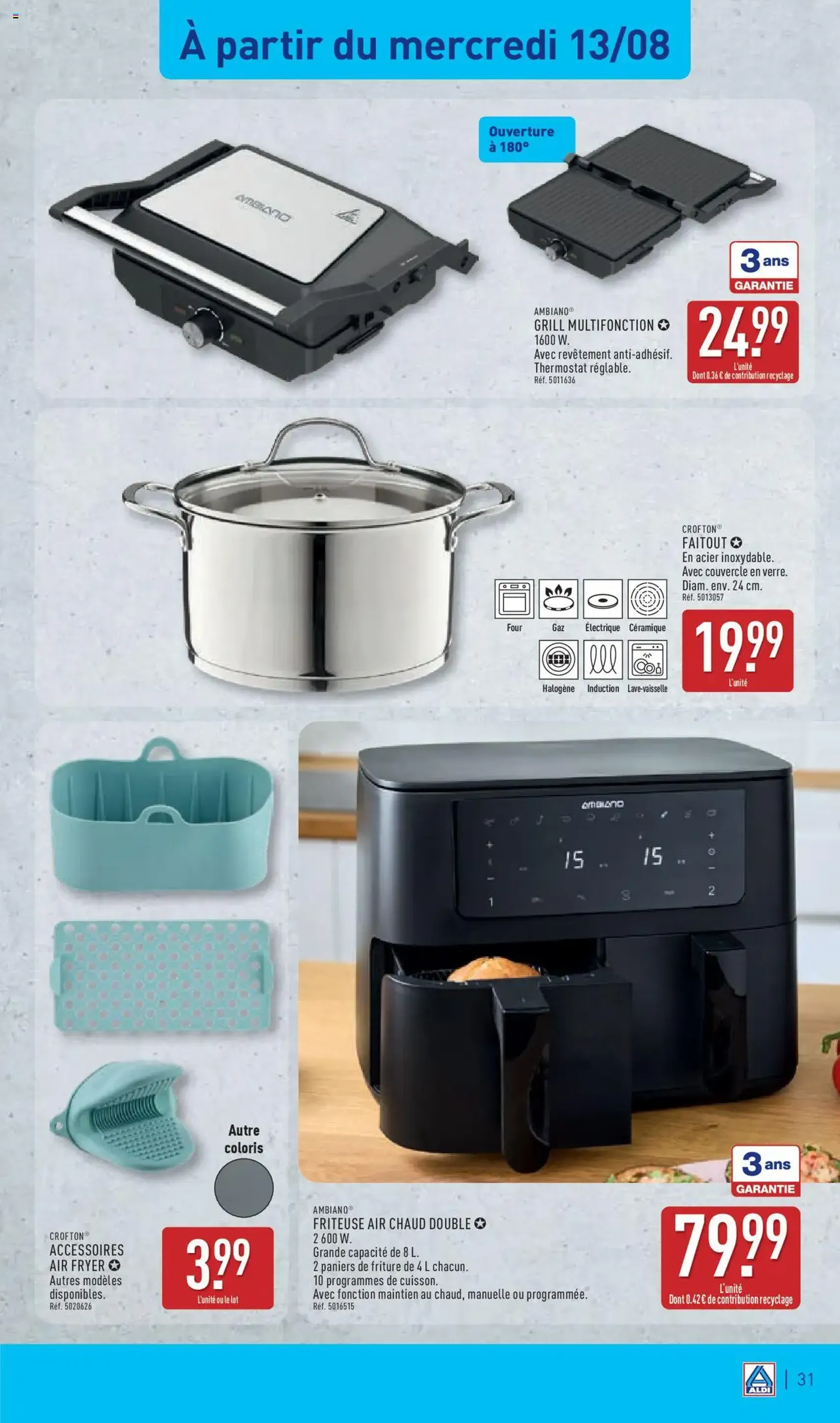 Aldi catalogue semaine 33 - brochure valable à partir du 12/08/2025, page 33 sur 51 Aldi catalogue semaine 33 - brochure valable à partir du 12/08/2025, page 33 sur 51