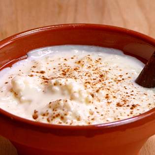 Recipe preview Homemade rice pudding recipe