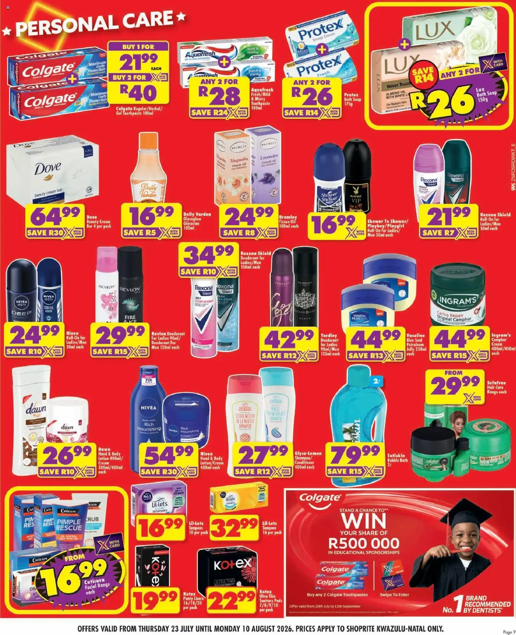 Shoprite Specials - valid flyer from 23/07/2026, page 9 of 12