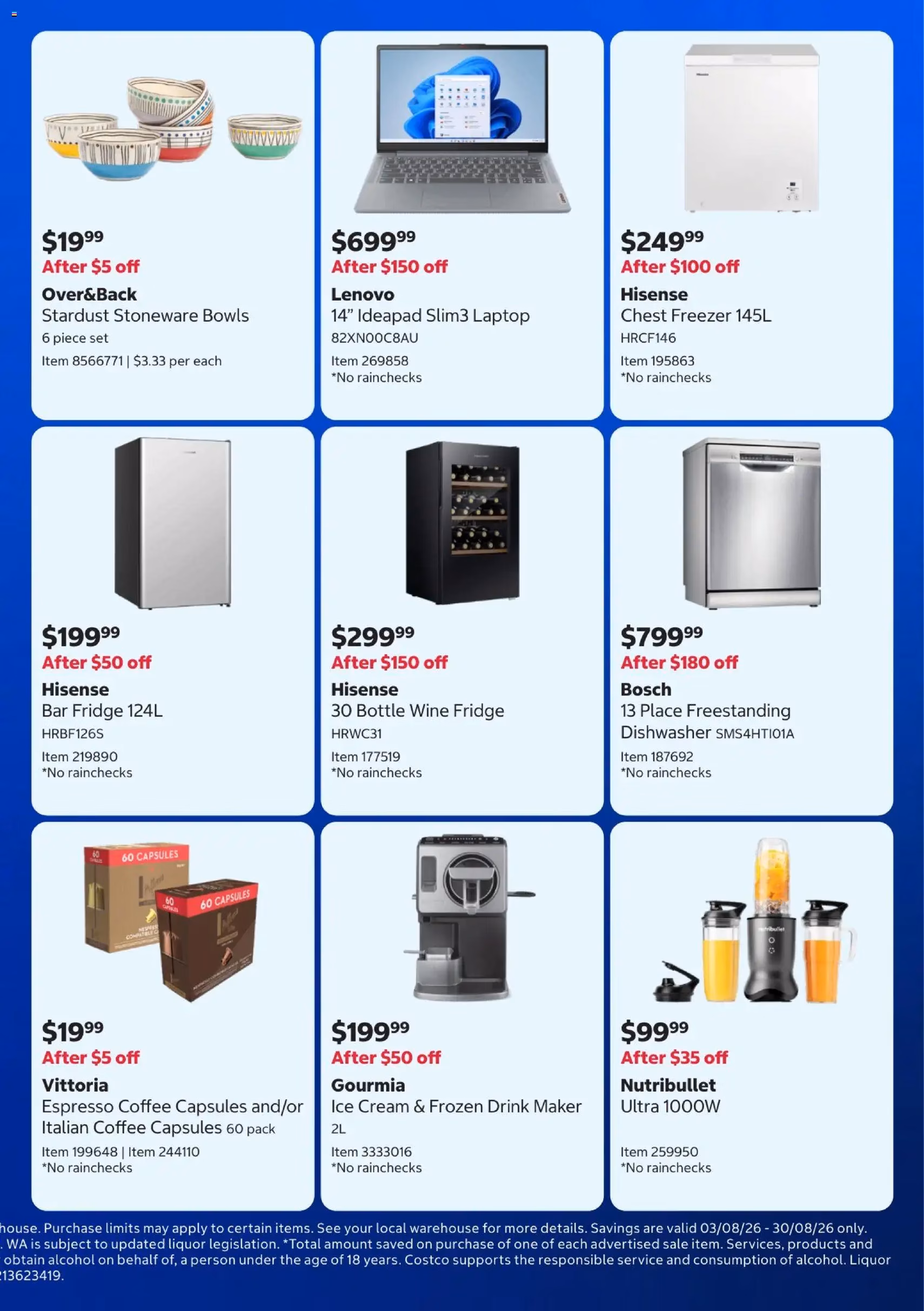 Costco catalogue - valid flyer from 03/08/2026, page 3 of 12