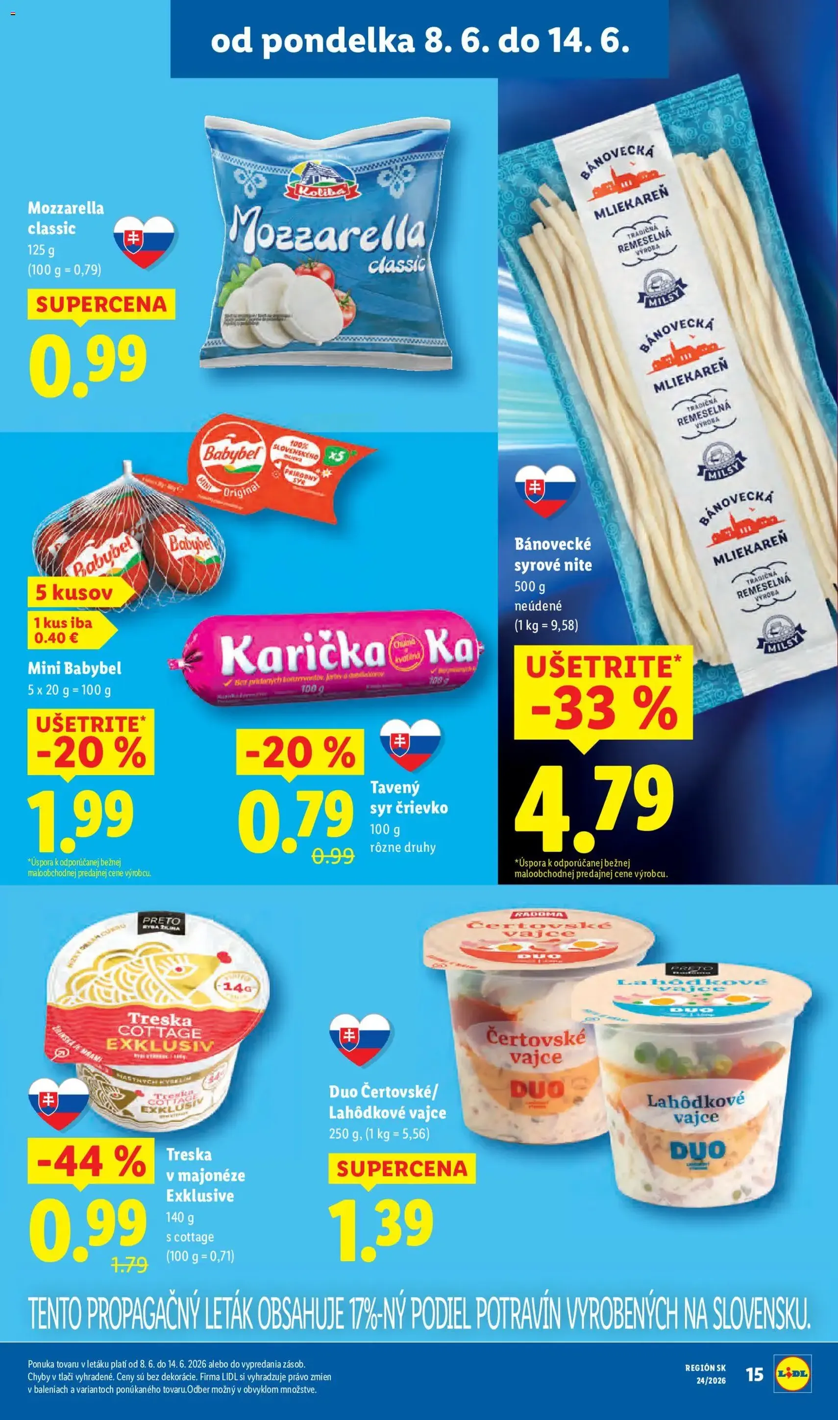 Lidl leták - platný leták od 08.06.2026 strana 25 z 99