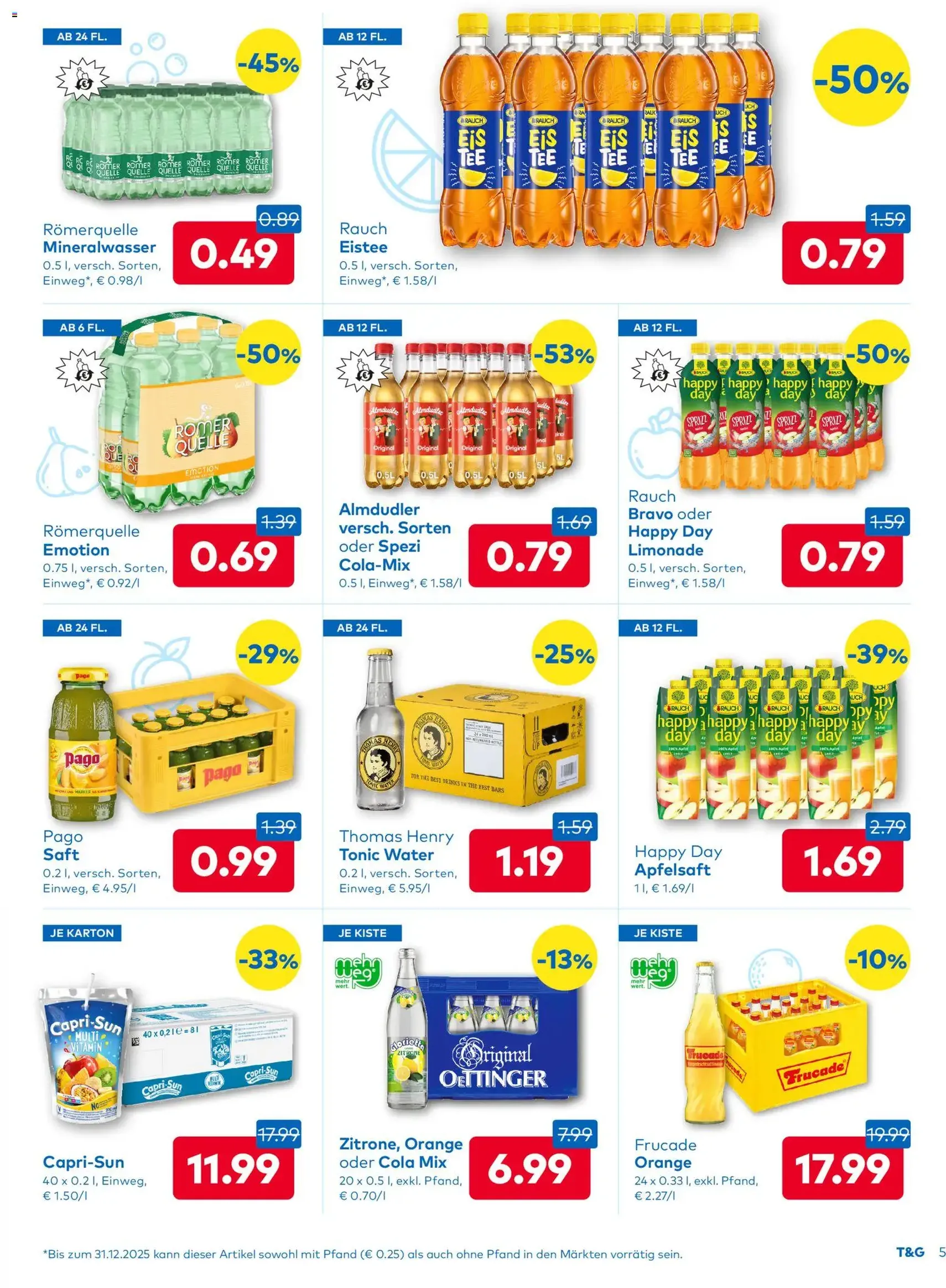 T&G Flugblatt - Gültiger Prospekt ab 06.11.2025, Seite 5 von insgesamt 8