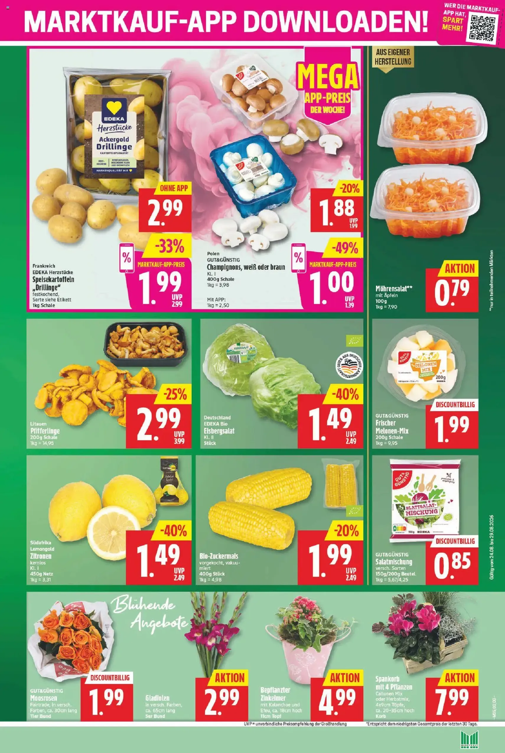 Marktkauf Prospekt - Gültiger Prospekt ab 24.08.2026, Seite 3 von insgesamt 33