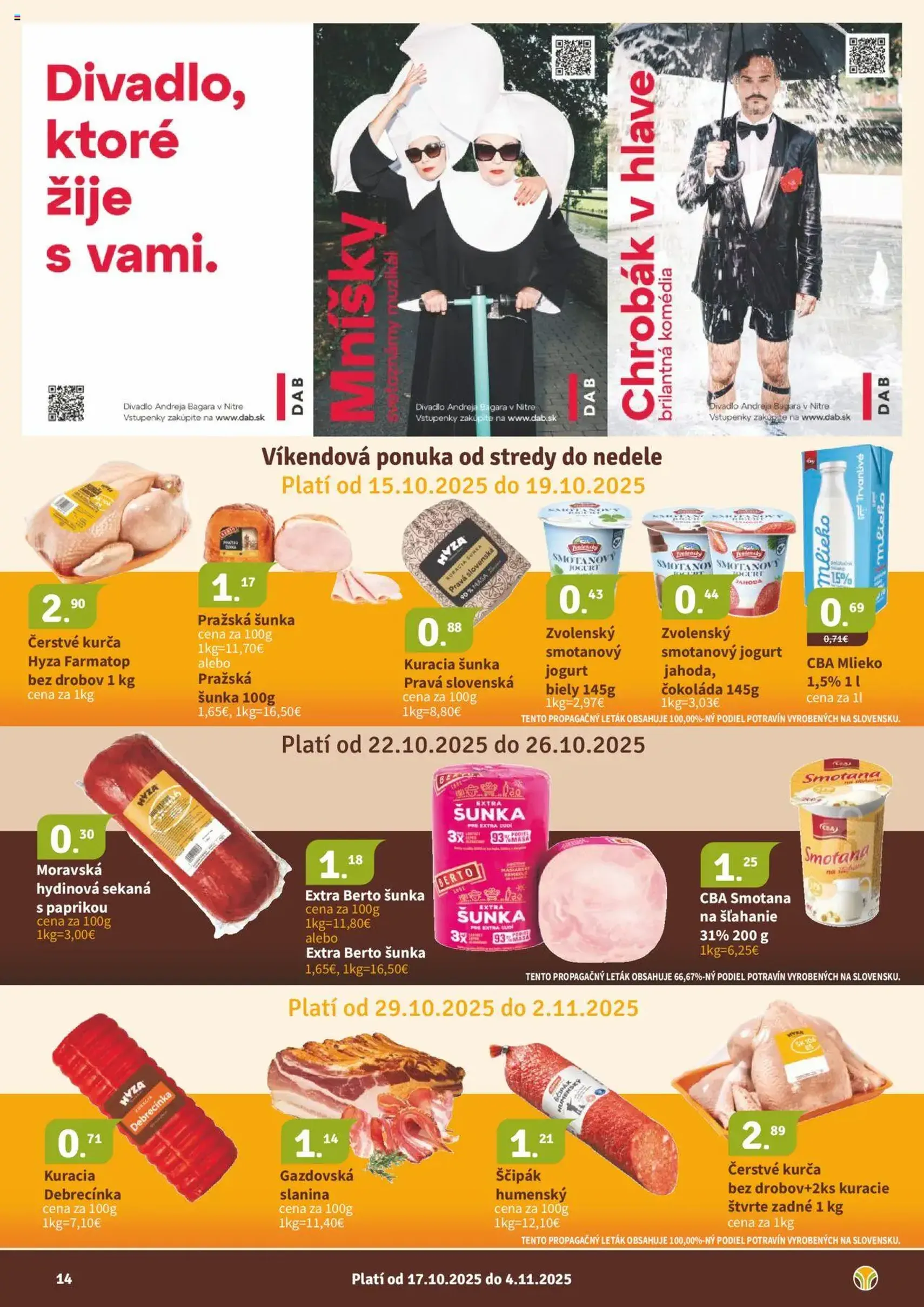 Nitrazdroj leták - platný leták od 17.10.2025 strana 14 z 16 Nitrazdroj leták - platný leták od 17.10.2025 strana 14 z 16
