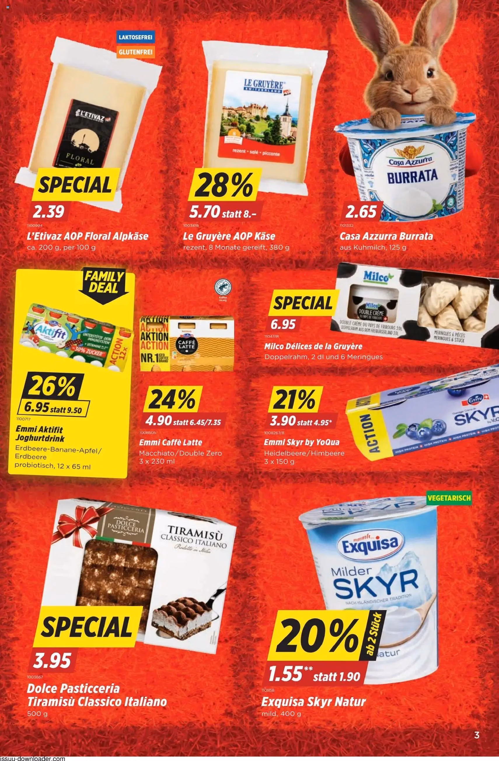 Denner aktionen - Gültiger Prospekt ab 01.04.2026, Seite 3 von insgesamt 24