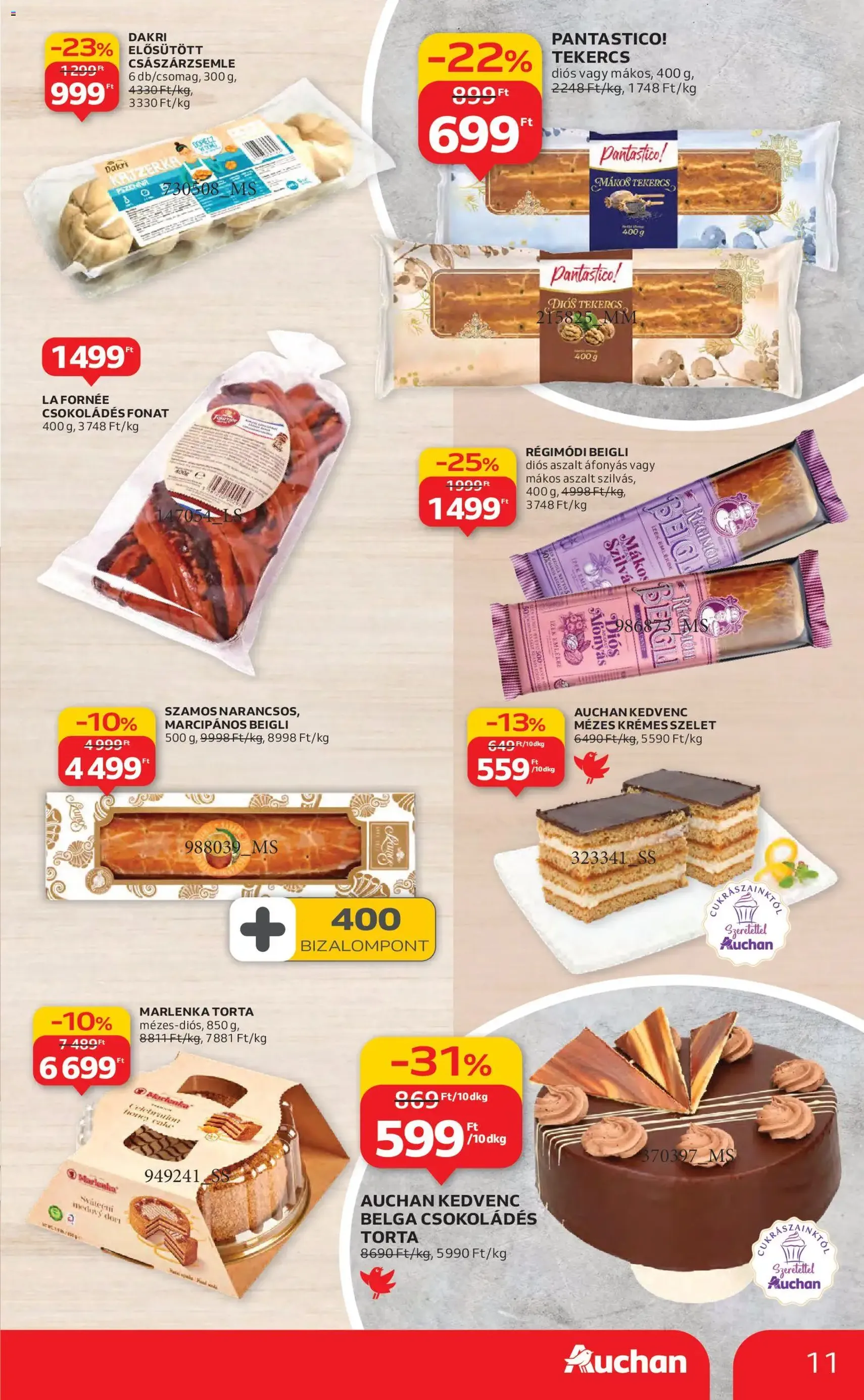 Auchan Akciós újság - 2025.12.11. érvényes szórólap 11 oldal 76 oldalból