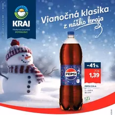 Kraj leták - náhľad letáku platný od 04.12.2025
