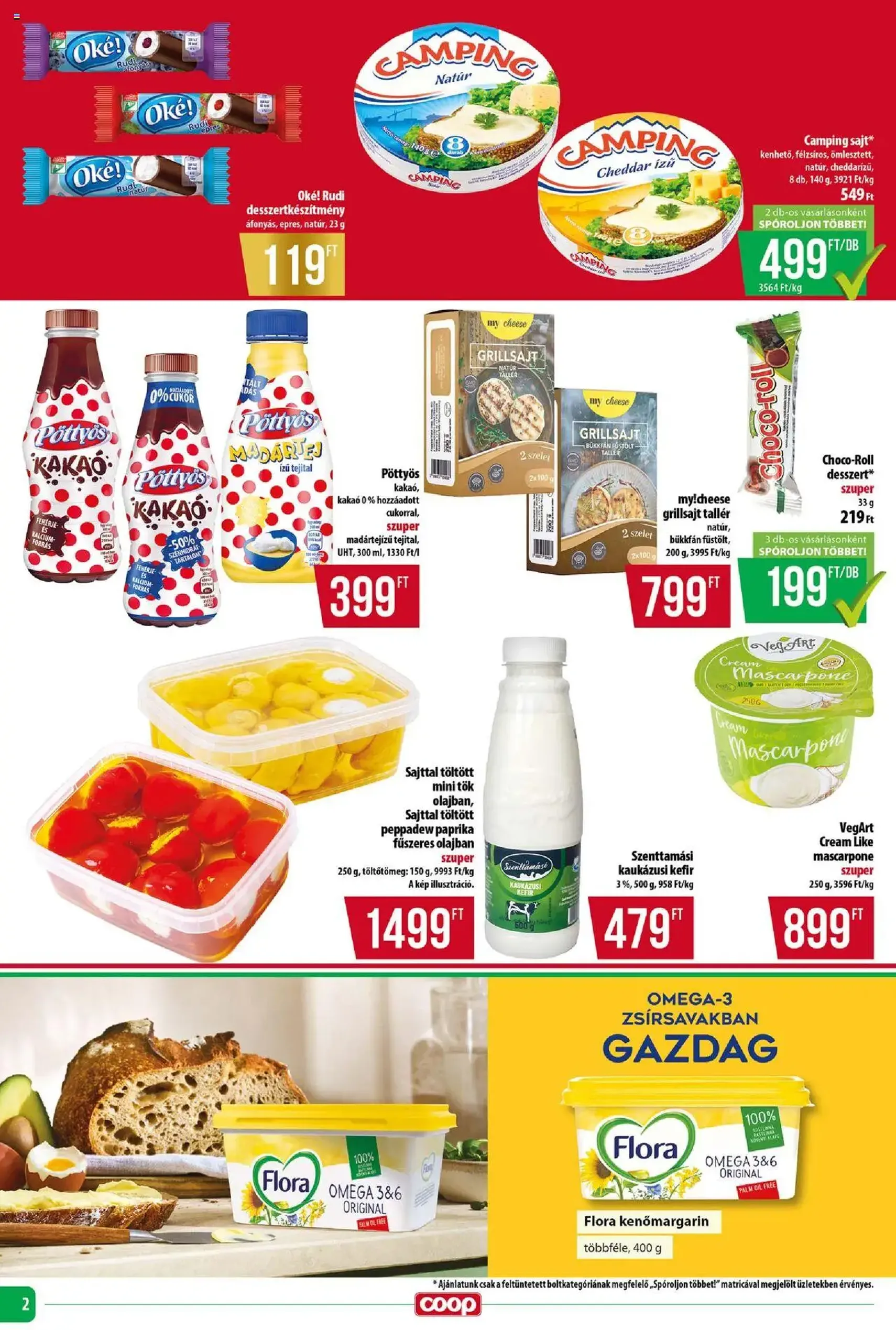 COOP Szolnok Akciós újság - 2025.08.28. érvényes szórólap 2 oldal 8 oldalból COOP Szolnok Akciós újság - 2025.08.28. érvényes szórólap 2 oldal 8 oldalból