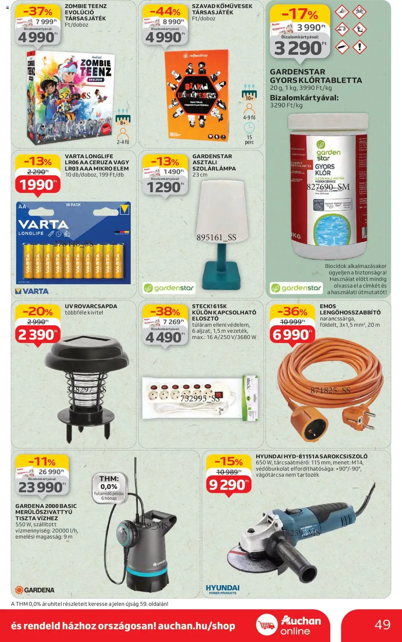 Auchan Akciós újság - 2025.07.24. érvényes szórólap 49 oldal 60 oldalból