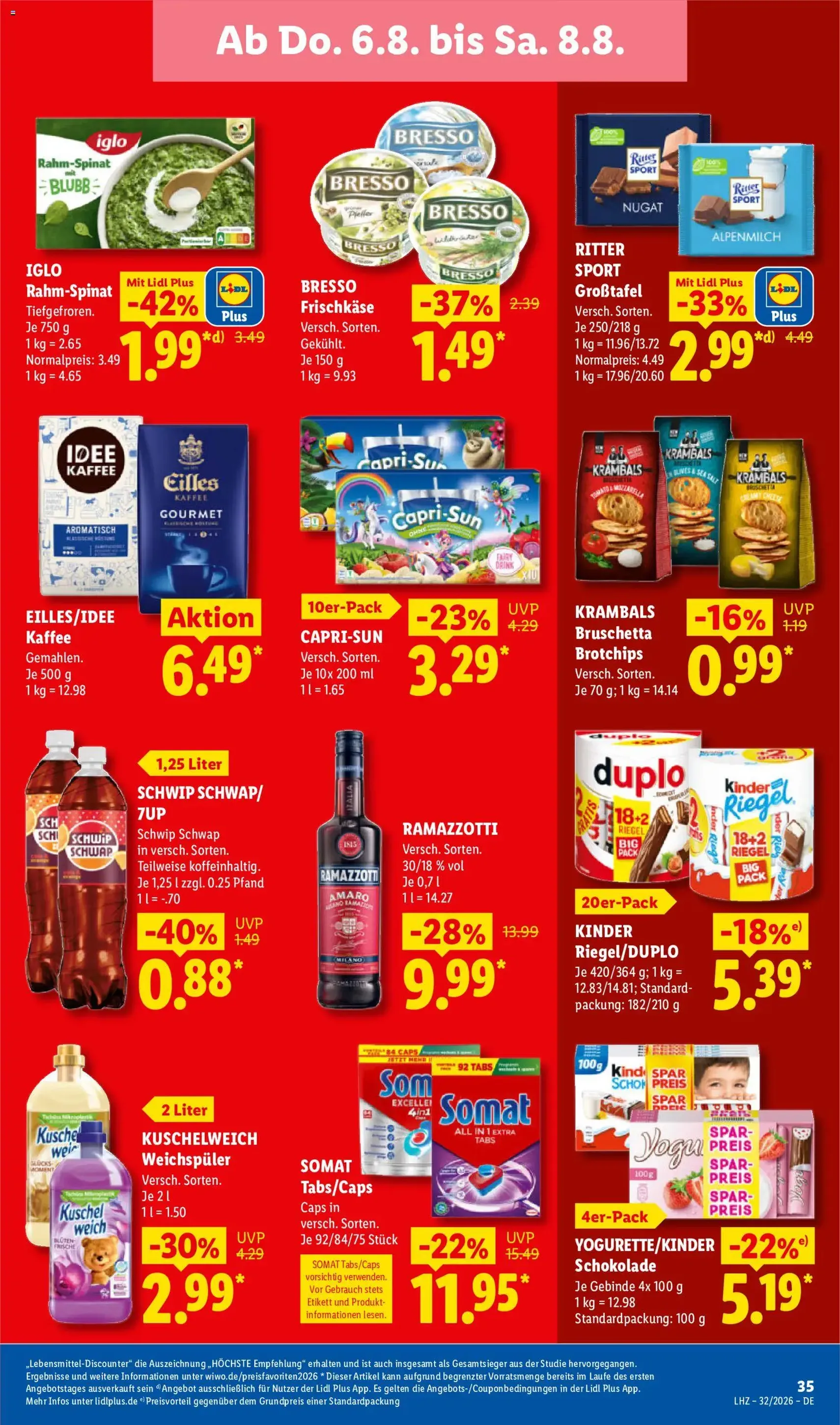 Lidl Prospekt - Gültiger Prospekt ab 03.08.2026, Seite 61 von insgesamt 69