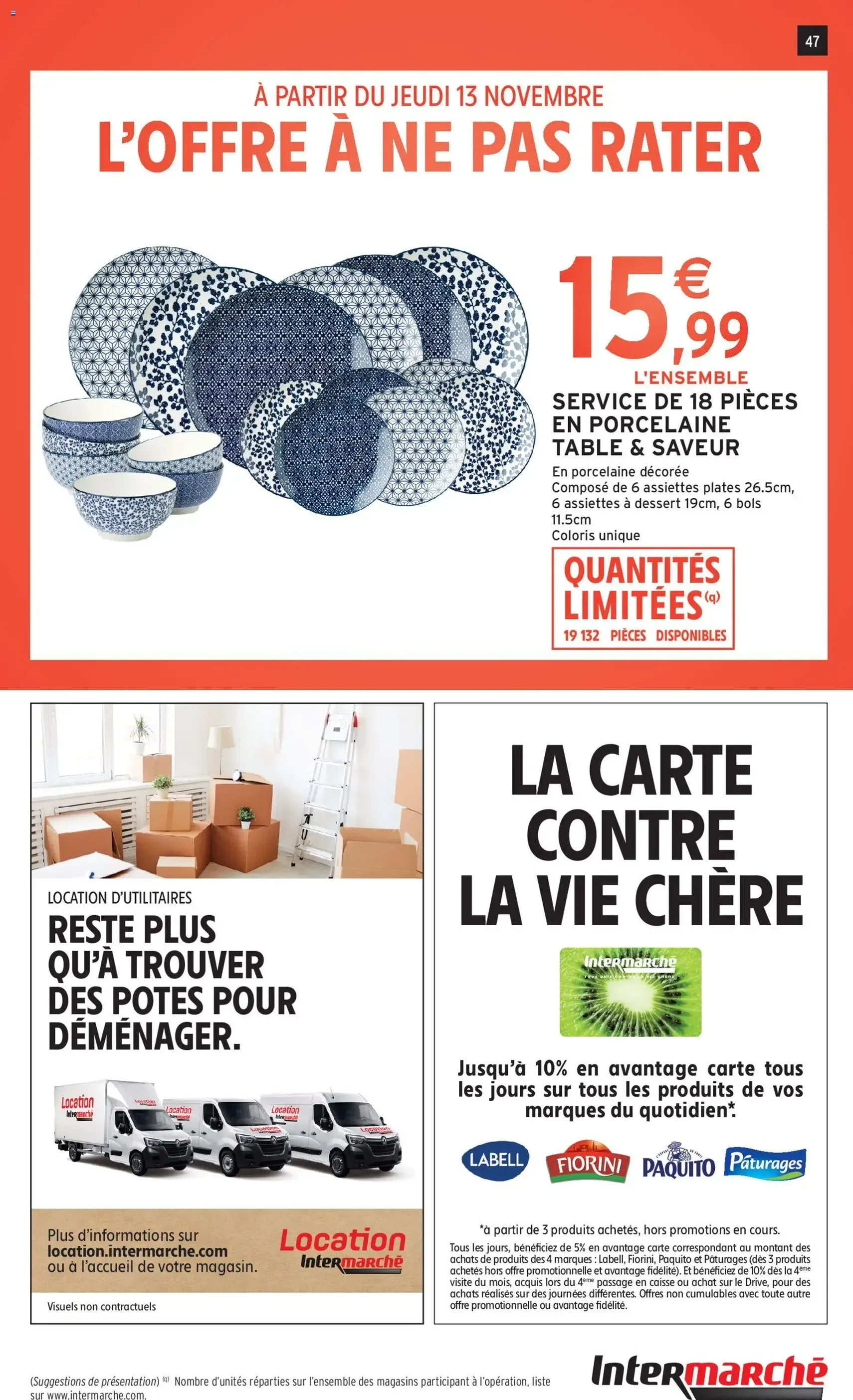 Intermarché catalogue semaine 46 - brochure valable à partir du 13/11/2025, page 47 sur 48