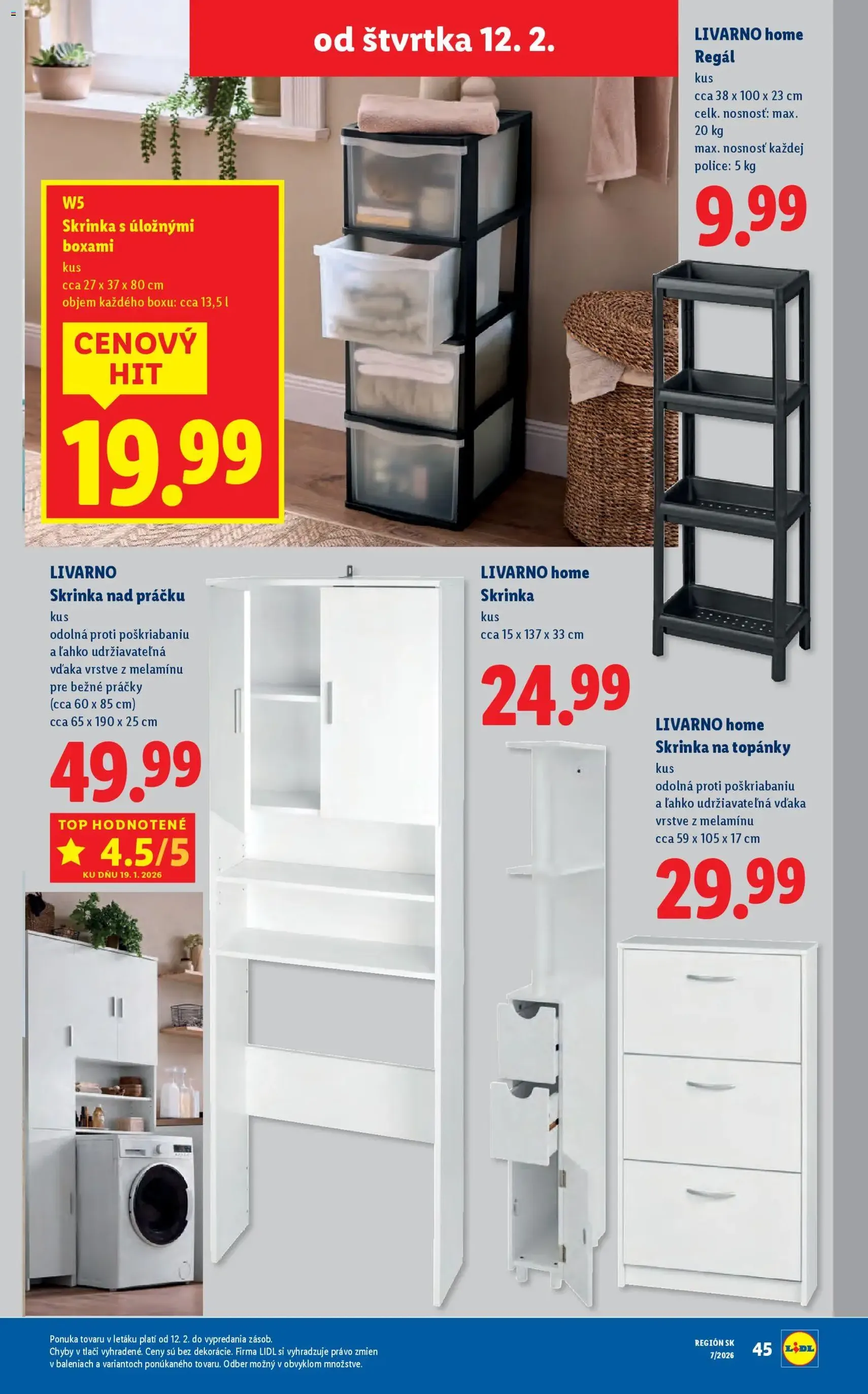 Lidl leták - platný leták od 12.02.2026 strana 45 z 105