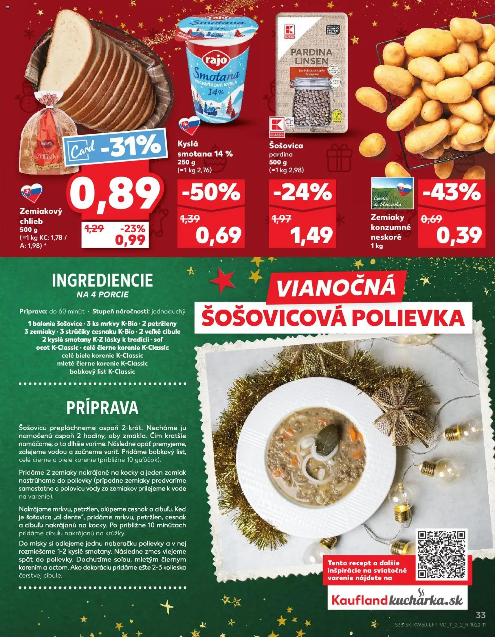 Kaufland SK Akciós újság - 2025.12.11. érvényes szórólap 33 oldal 78 oldalból