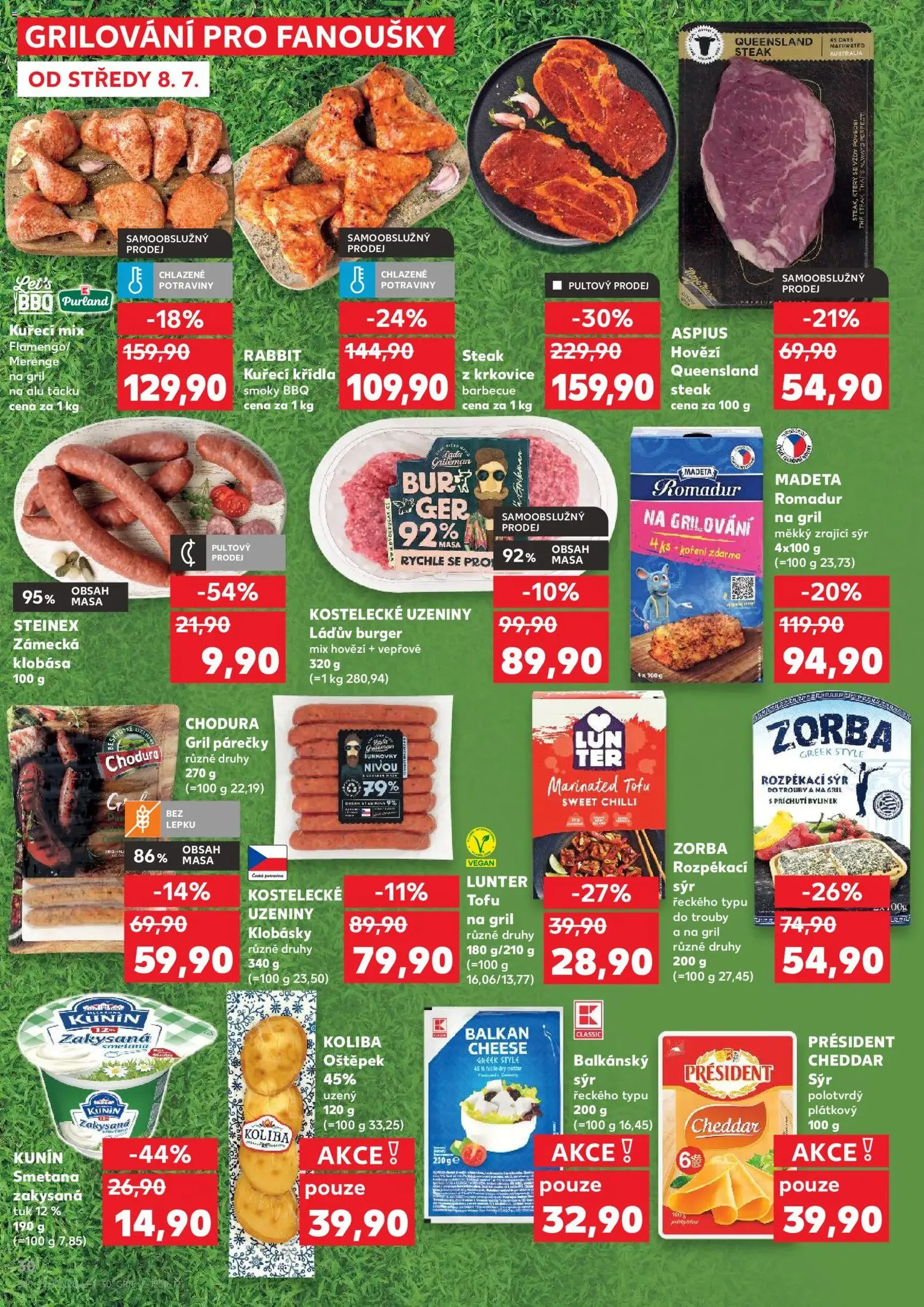 Kaufland leták - platný leták od 08.07.2026 strana 30 z 54