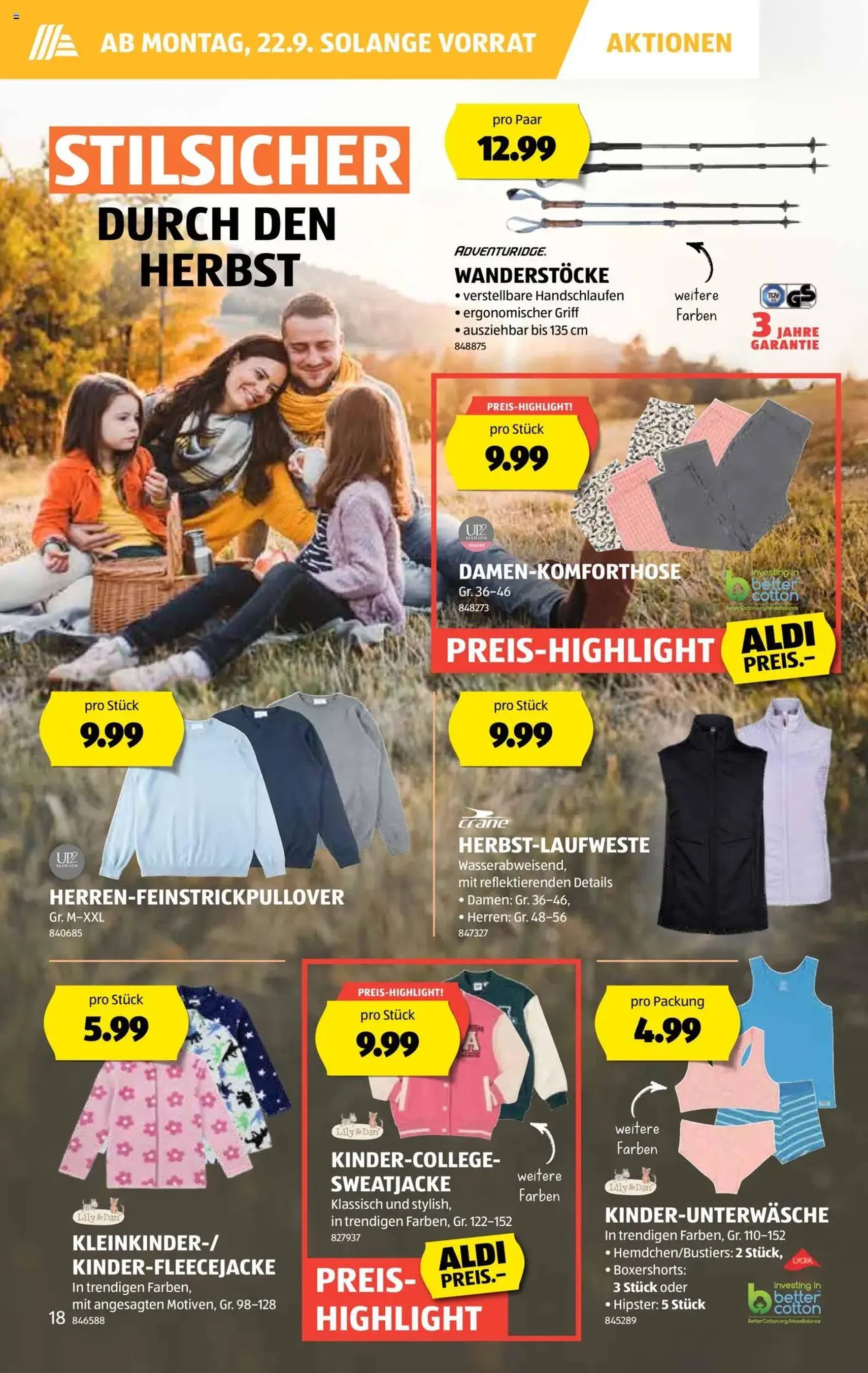 Aldi Aktionen - Gültiger Prospekt ab 18.09.2025, Seite 19 von insgesamt 32