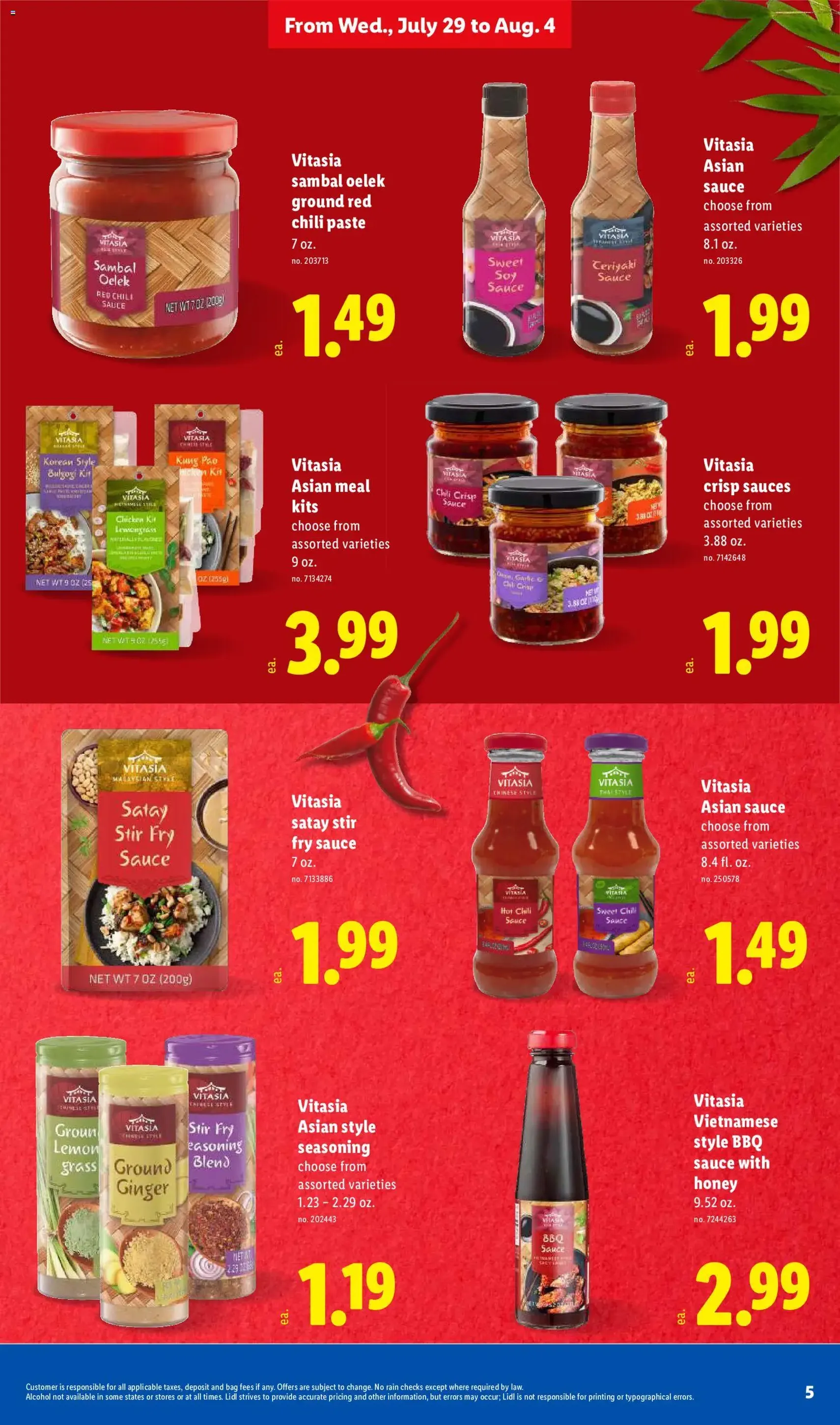 Lidl Weekly Ad - valid flyer from 07/29/2026, page 5 of 48