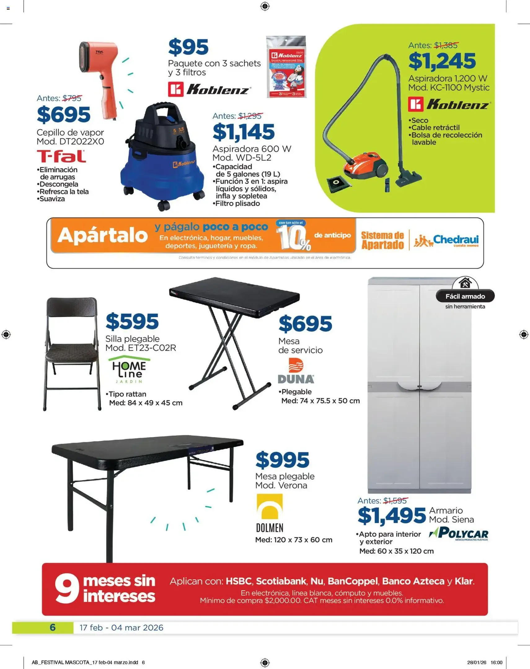 Chedraui folleto - folleto válido desde 17/02/2026 página 6 de 8