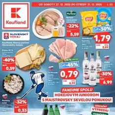 Kaufland leták - náhľad letáku platný od 27.12.2025