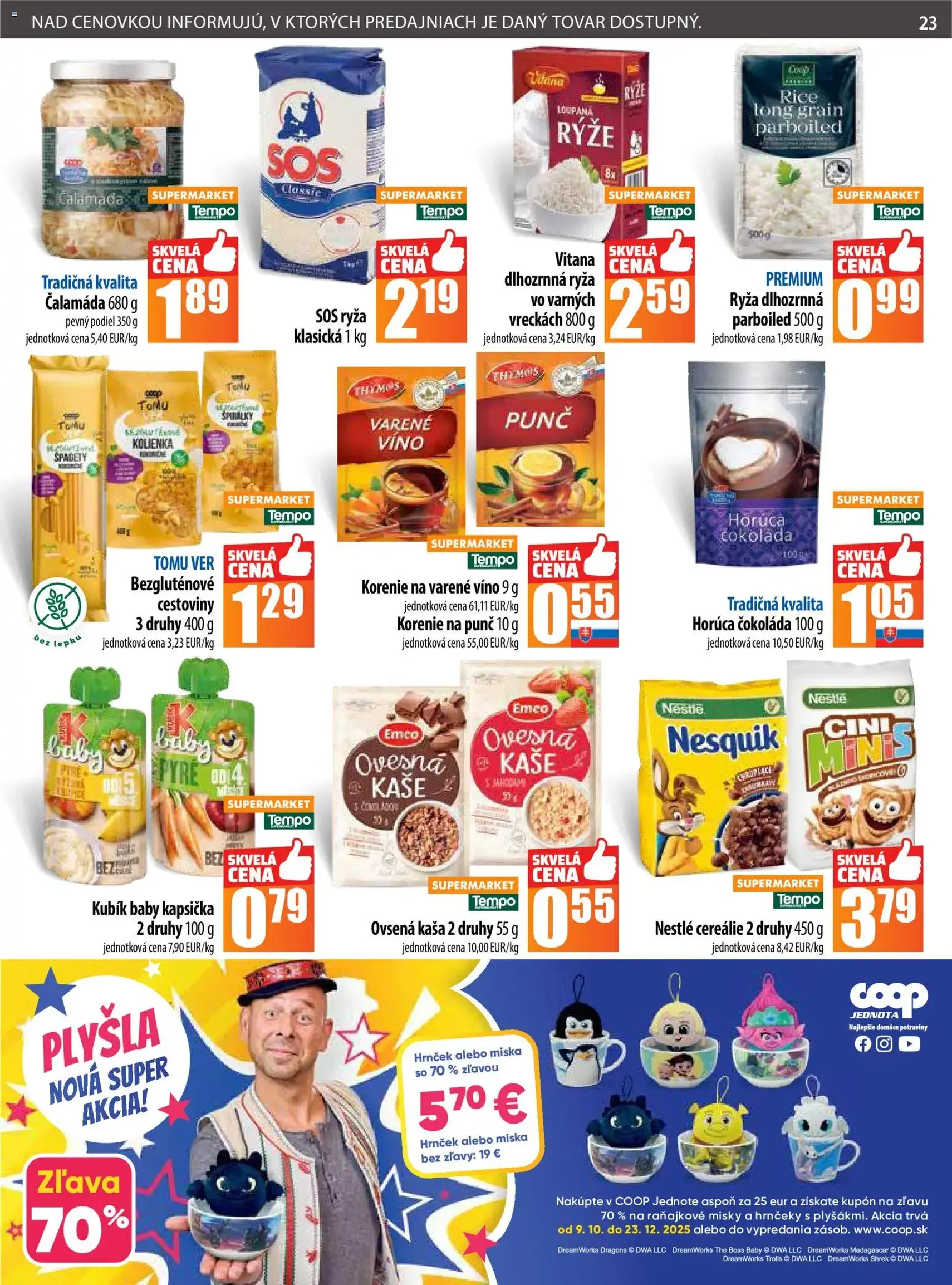 COOP Jednota leták - platný leták od 13.11.2025 strana 23 z 32