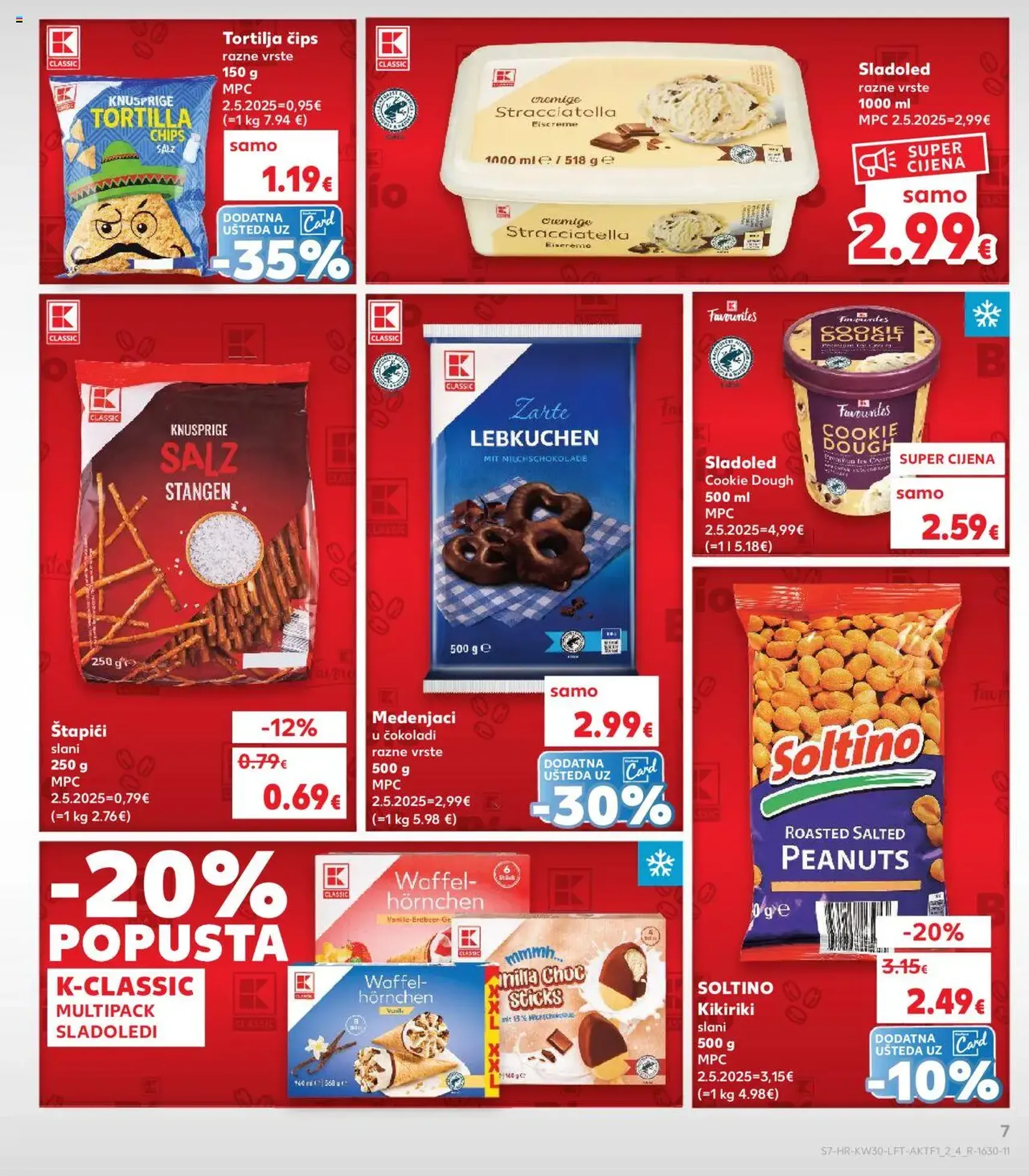 Kaufland HR - Split-Ravne njive - 2025.07.23. érvényes szórólap 7 oldal 32 oldalból