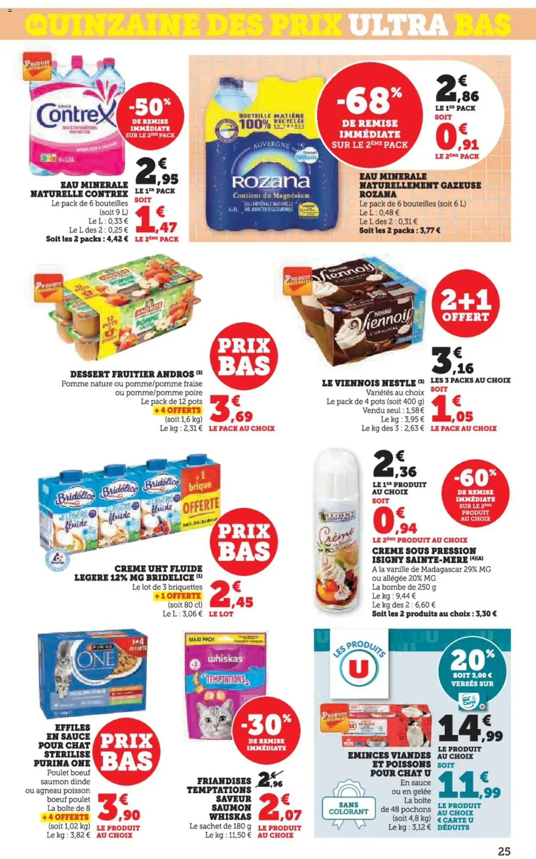 Super U catalogue - brochure valable à partir du 26/08/2025, page 25 sur 44 Super U catalogue - brochure valable à partir du 26/08/2025, page 25 sur 44
