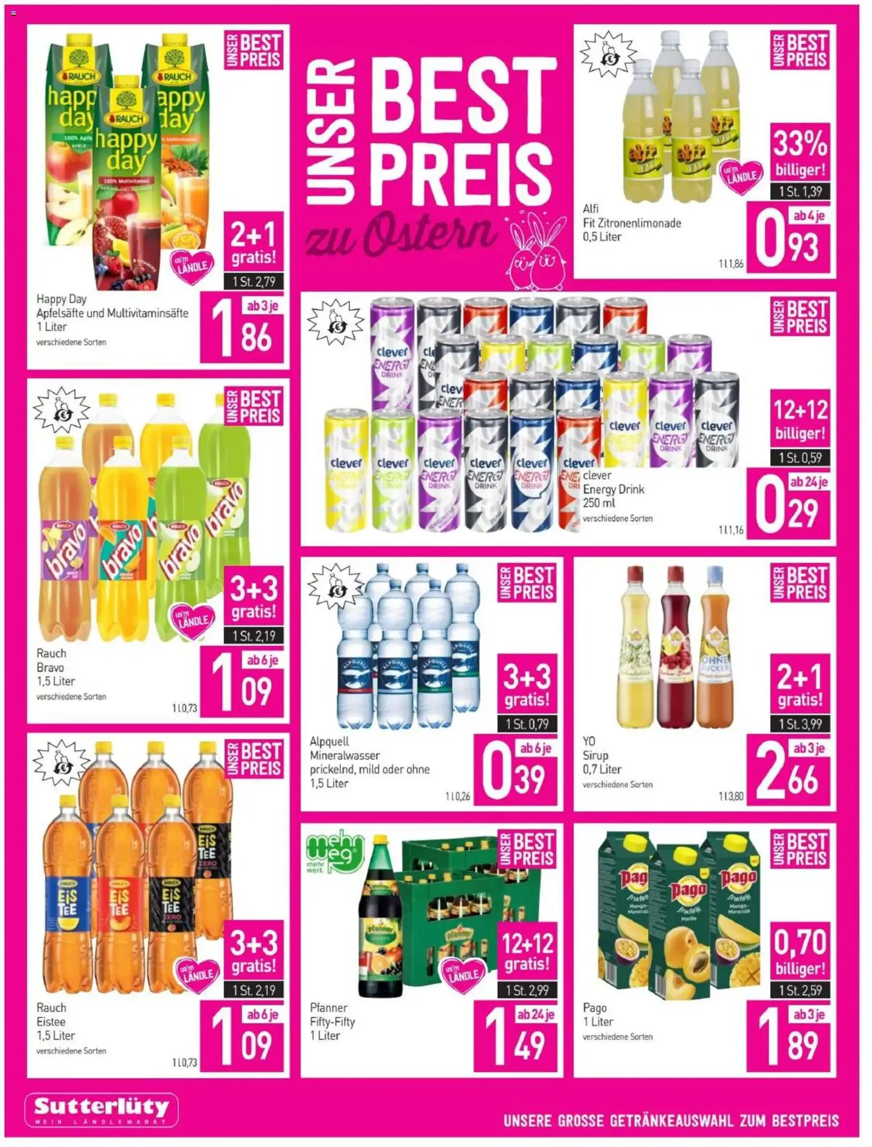 Sutterlüty Flugblatt - Gültiger Prospekt ab 26.03.2026, Seite 16 von insgesamt 24