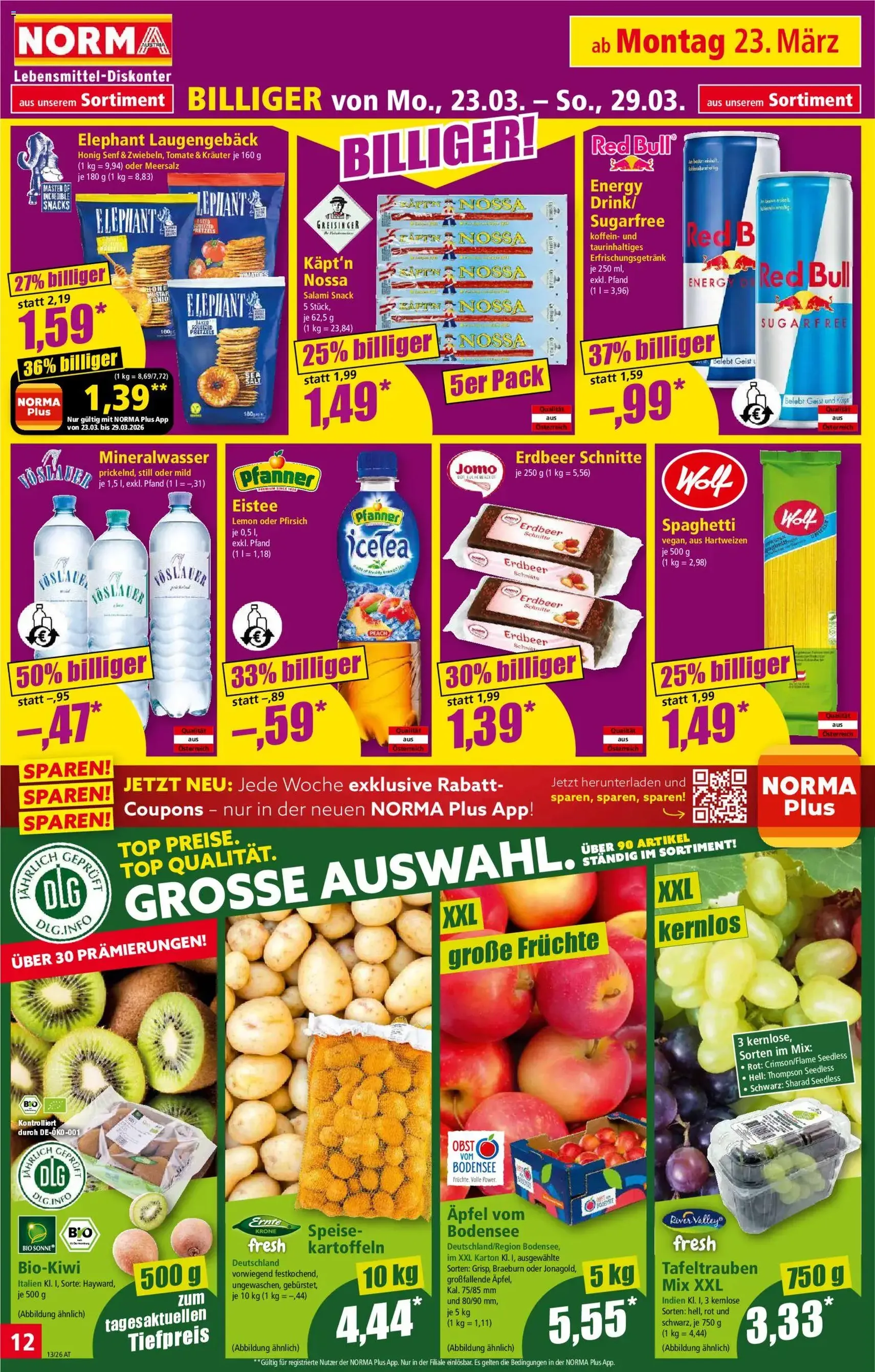 Norma Flugblatt - Gültiger Prospekt ab 23.03.2026, Seite 12 von insgesamt 20