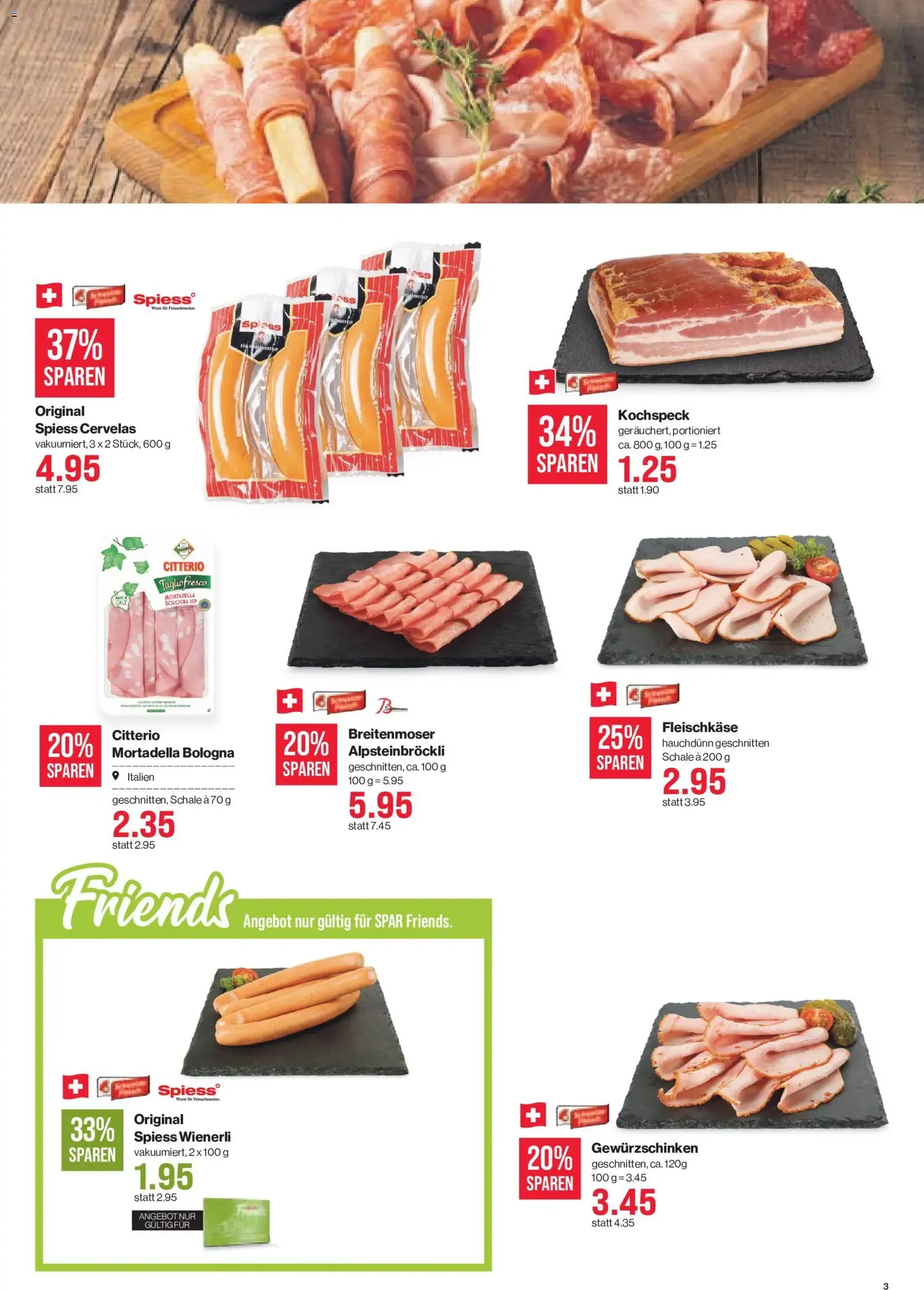 SPAR aktionen - Gültiger Prospekt ab 08.10.2026, Seite 3 von insgesamt 17