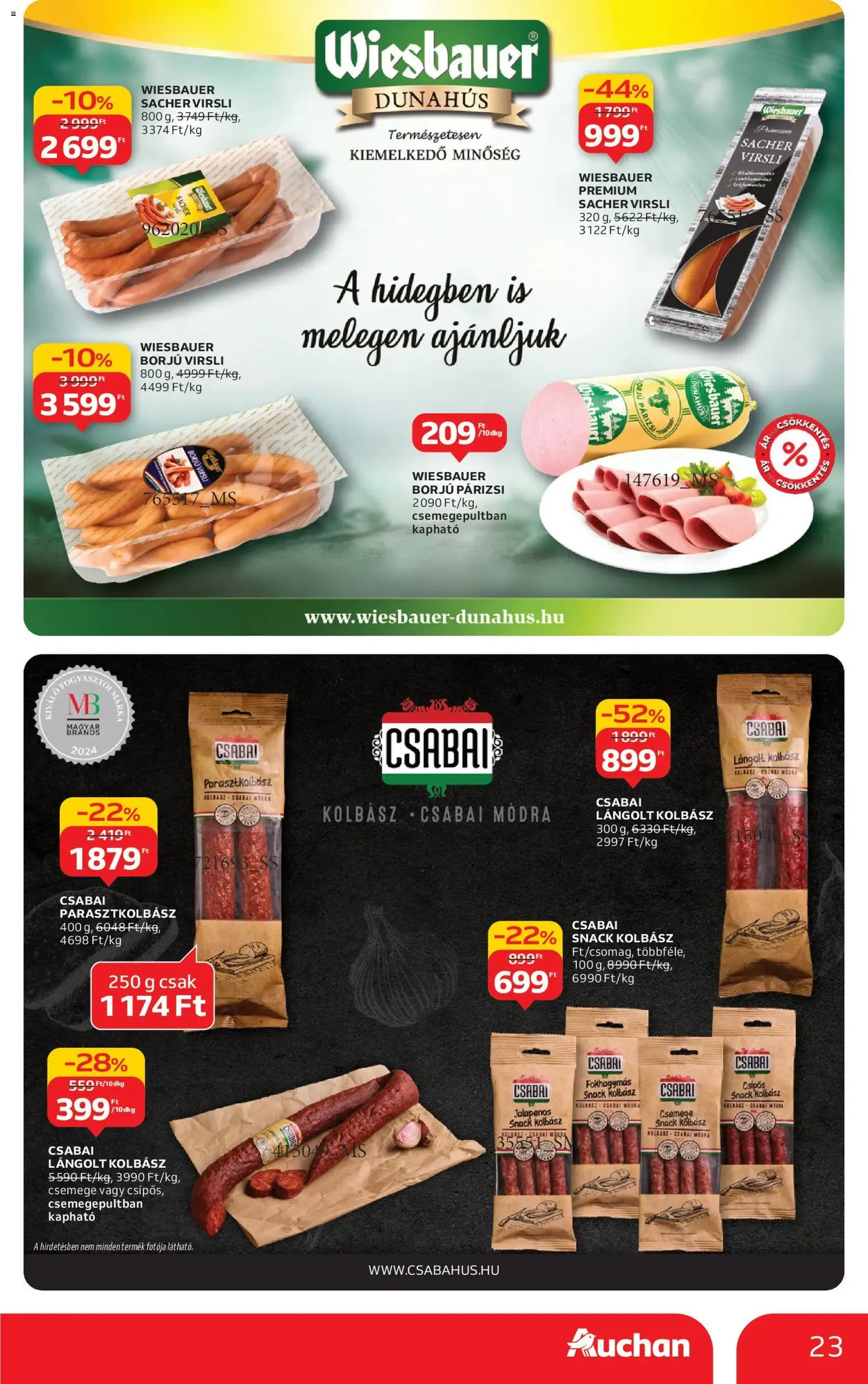 Auchan Akciós újság - 2025.12.04. érvényes szórólap 23 oldal 92 oldalból