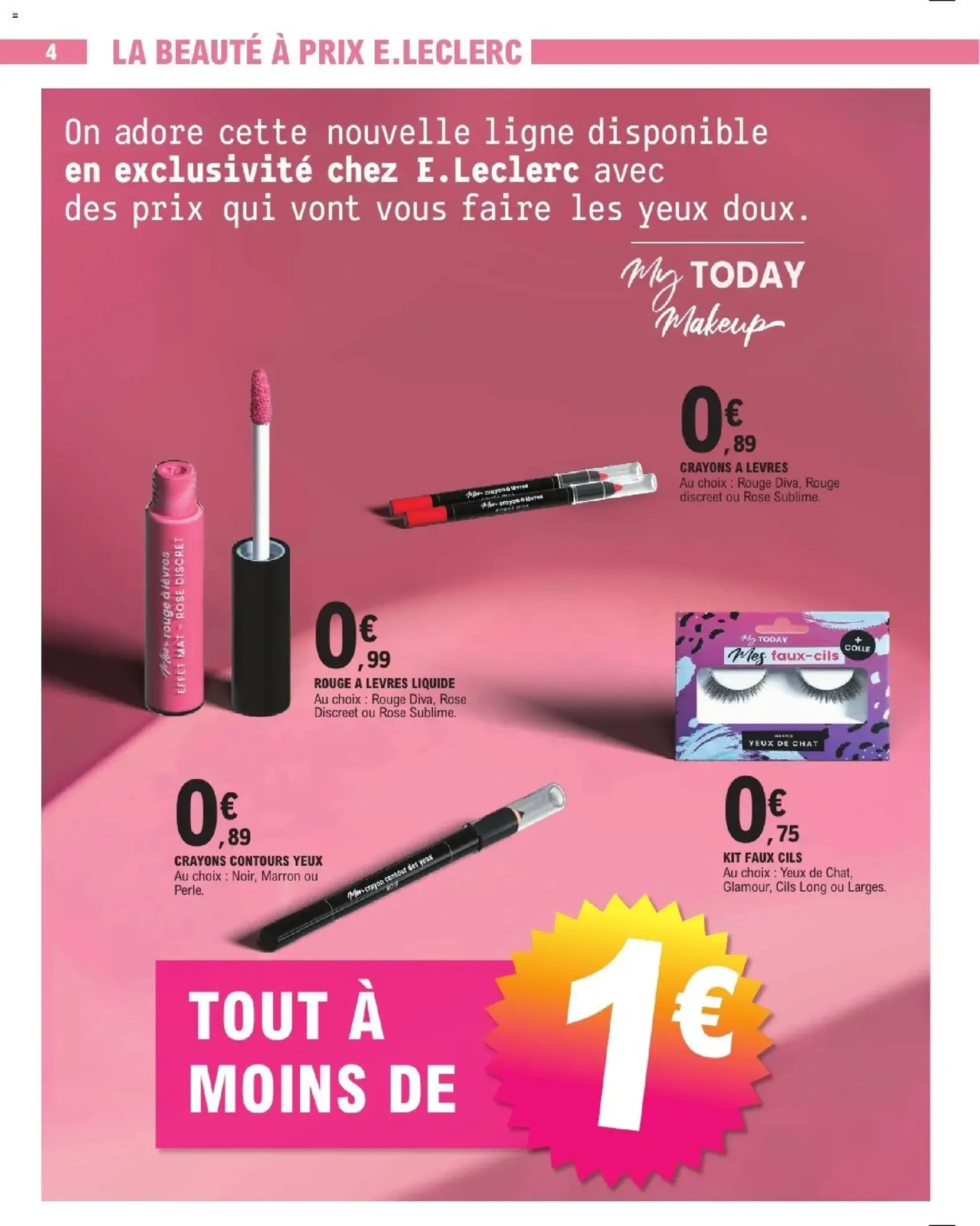 E.Leclerc catalogue semaine 4 - brochure valable à partir du 20/01/2026, page 4 sur 56