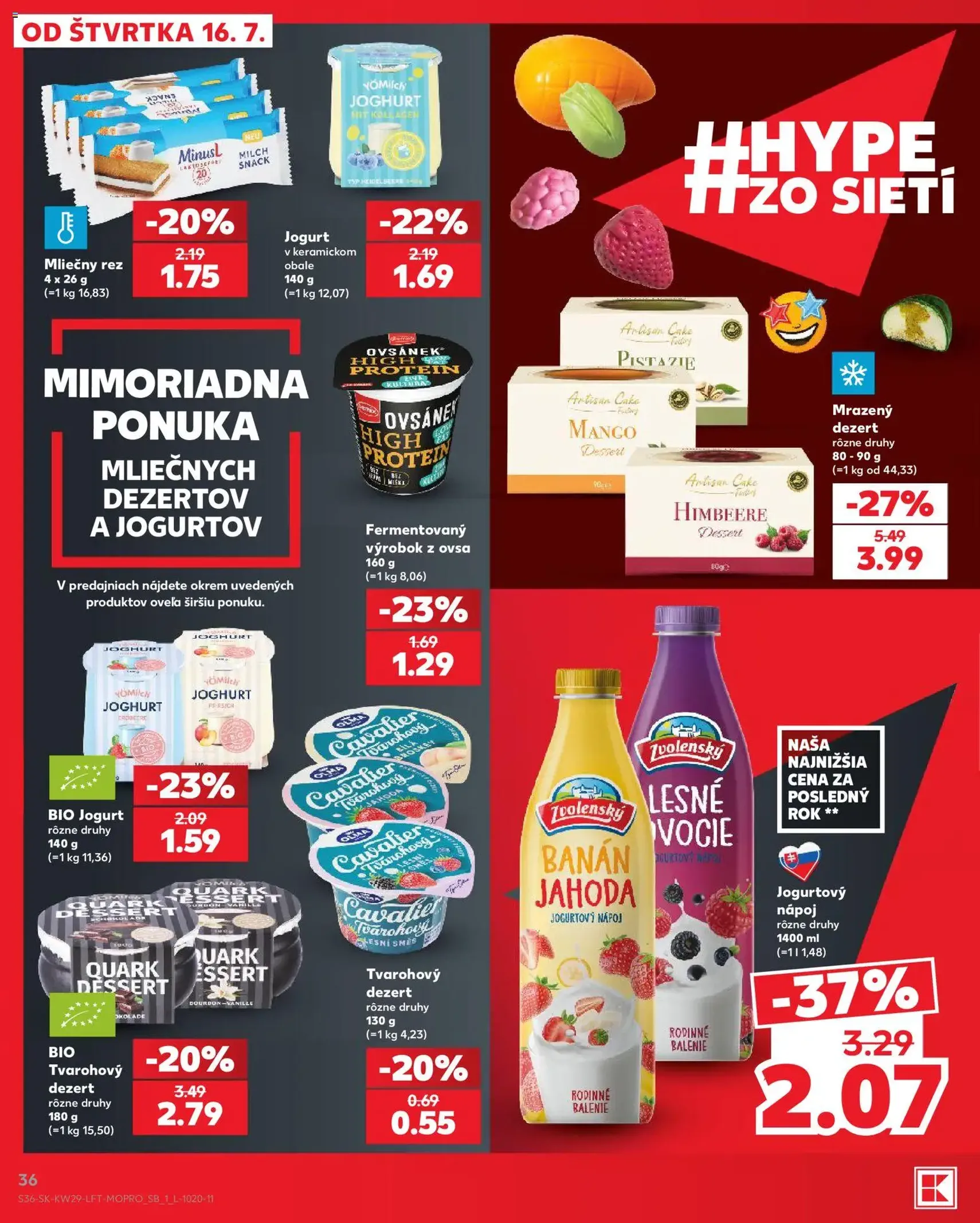 Kaufland SK akciós újság - 2026.07.16. érvényes szórólap 36 oldal 86 oldalból