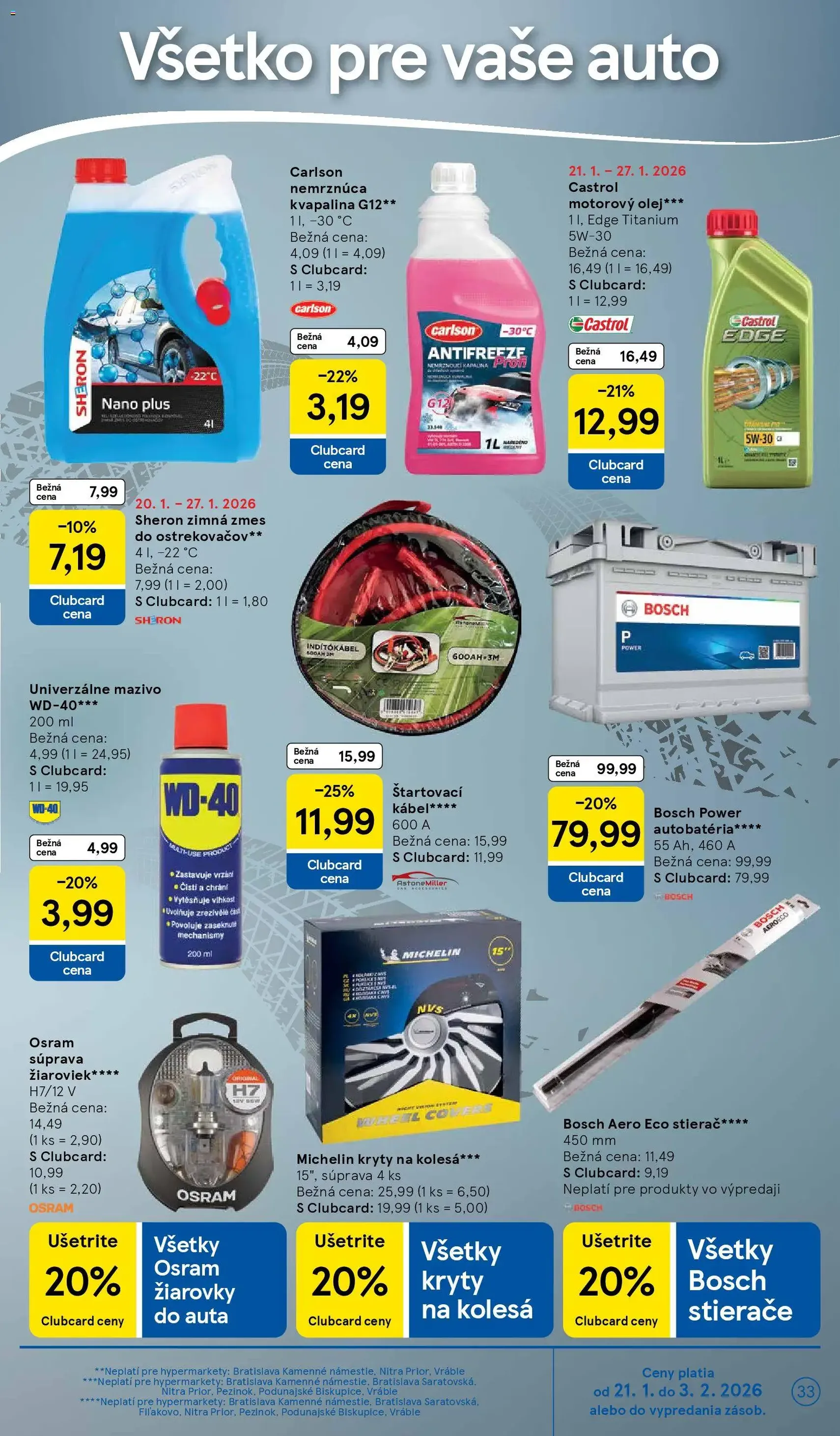 Tesco Hypermarket - leták - platný leták od 21.01.2026 strana 33 z 37