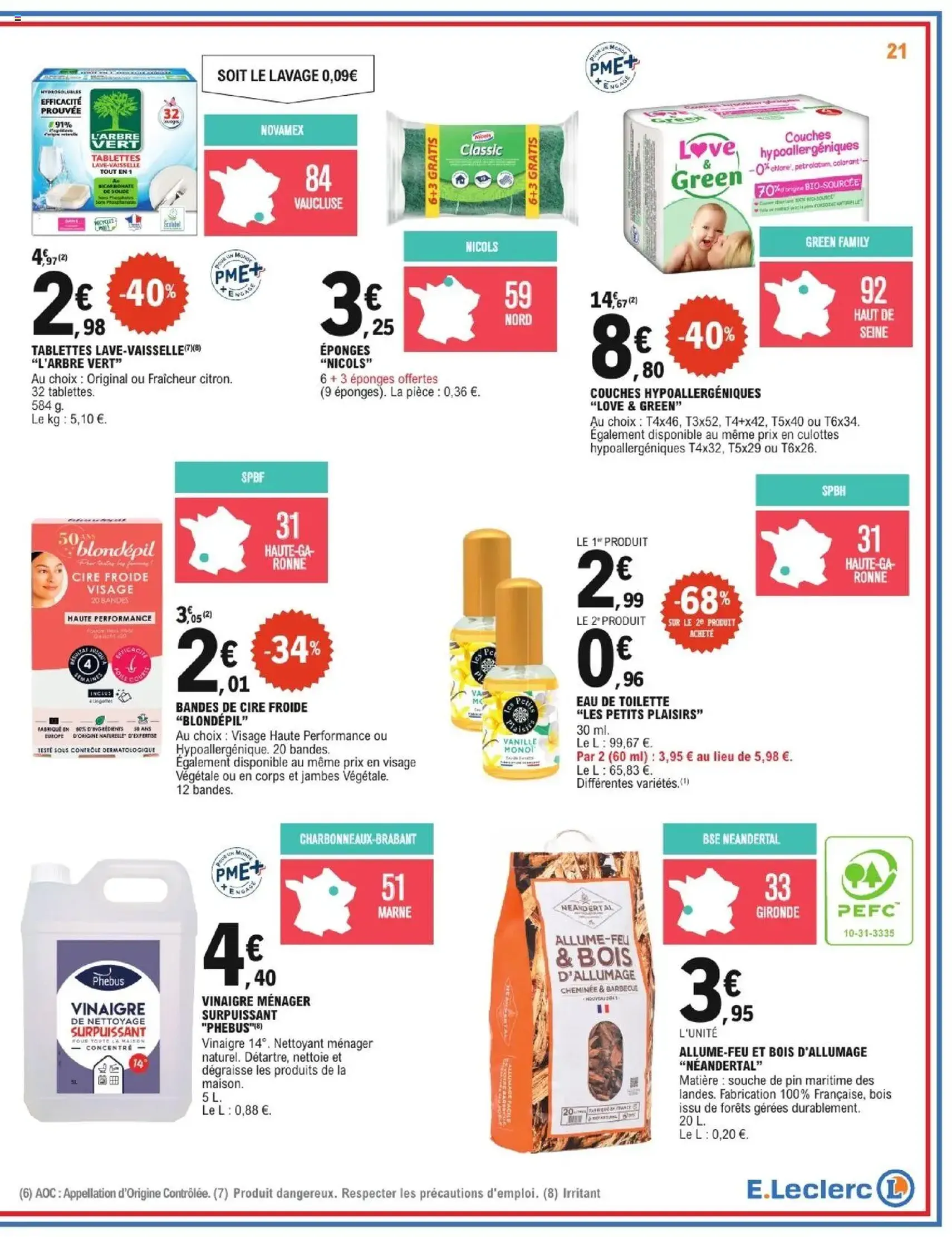 E.Leclerc catalogue semaine 30 - brochure valable à partir du 22/07/2025, page 21 sur 32 E.Leclerc catalogue semaine 30 - brochure valable à partir du 22/07/2025, page 21 sur 32
