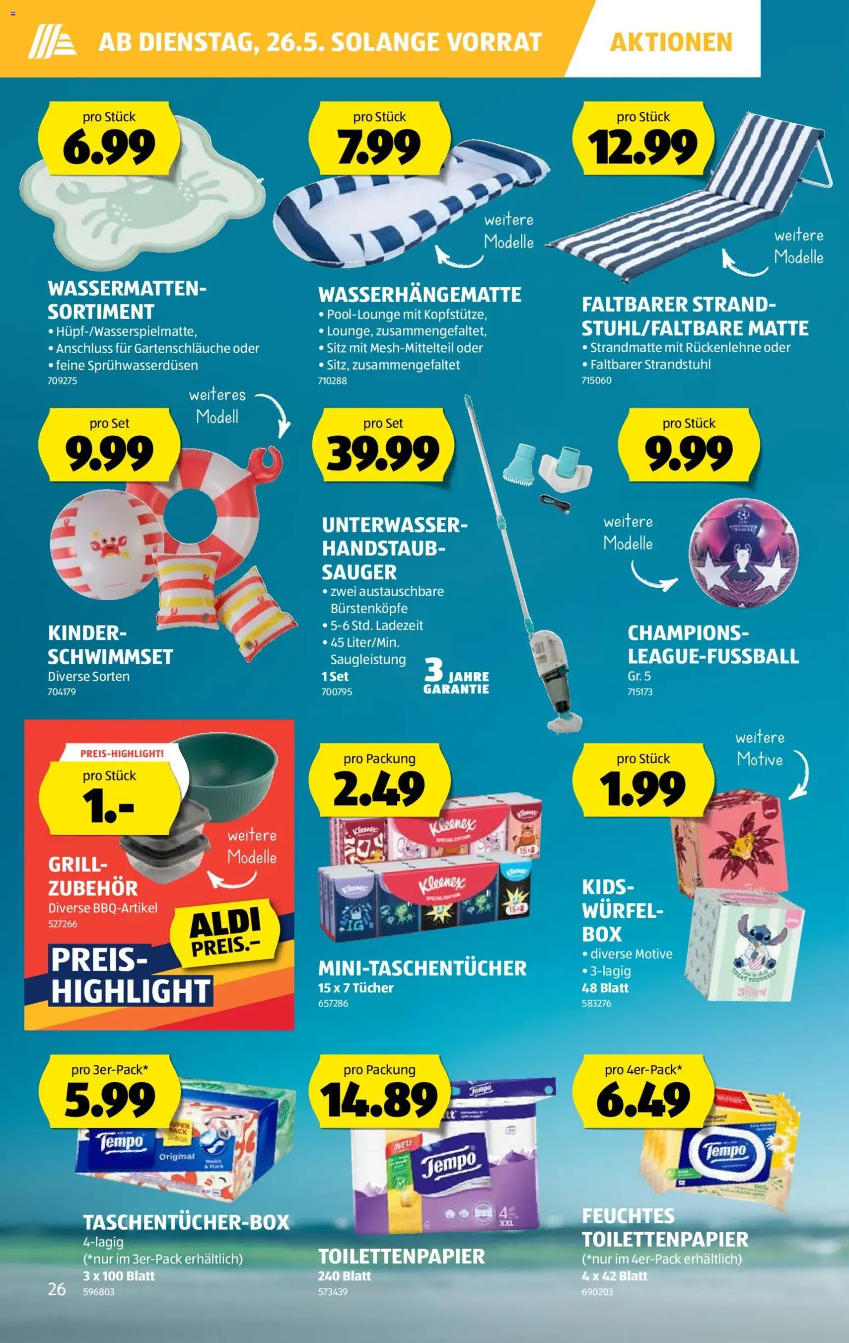 Aldi aktionen - Gültiger Prospekt ab 21.05.2026, Seite 26 von insgesamt 39