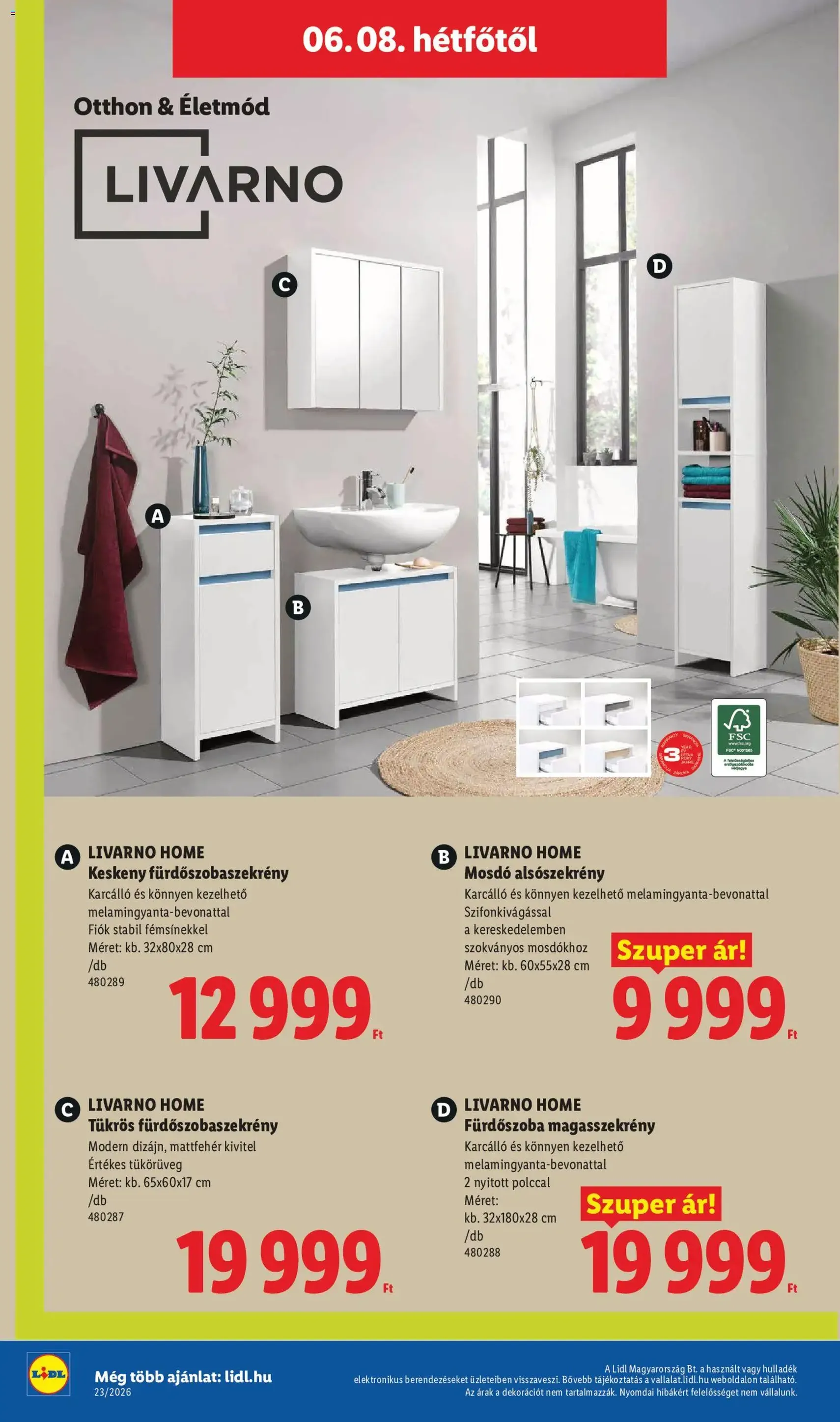 Lidl akciós újság - 2026.06.04. érvényes szórólap 62 oldal 80 oldalból