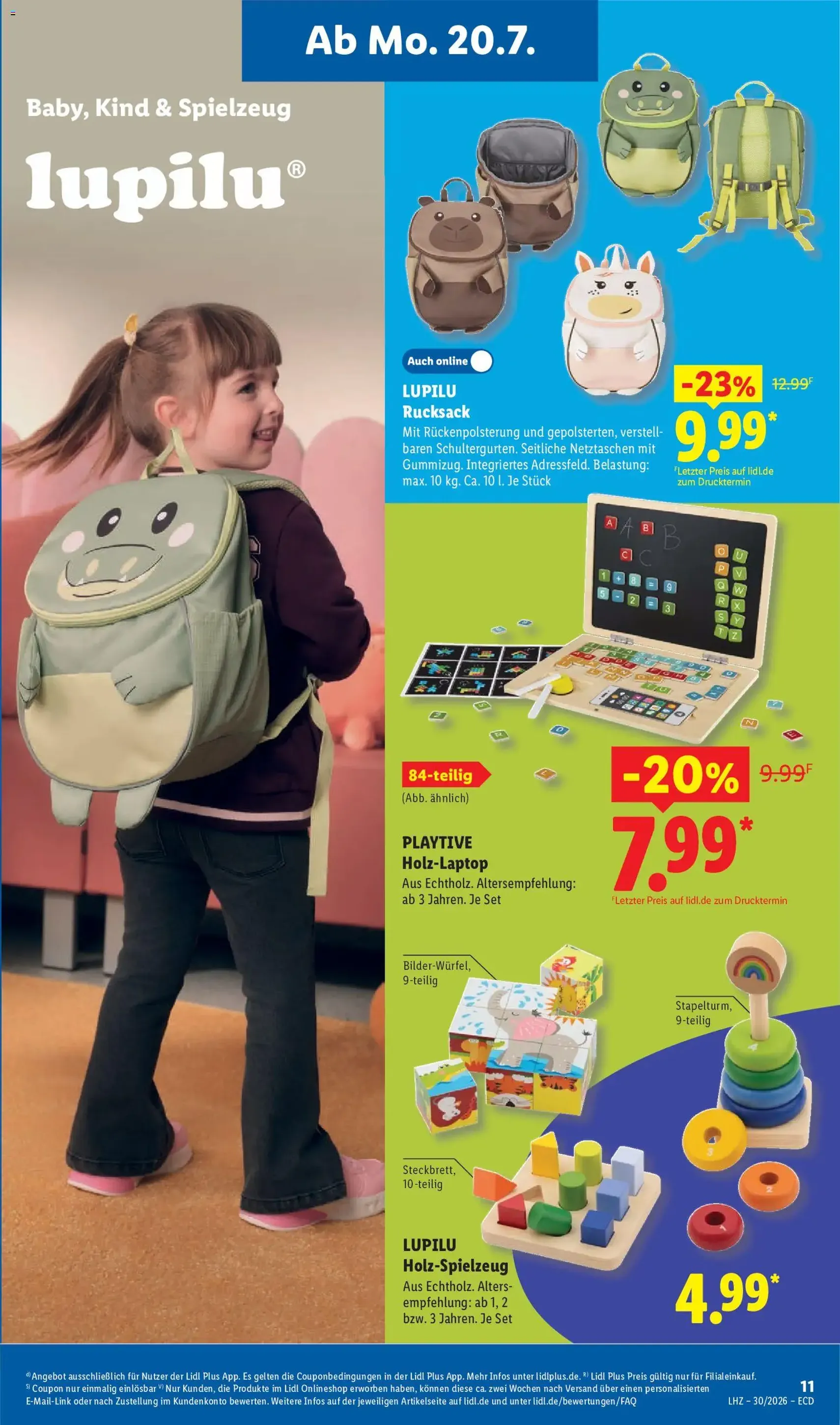 Lidl Prospekt - Gültiger Prospekt ab 20.07.2026, Seite 31 von insgesamt 69