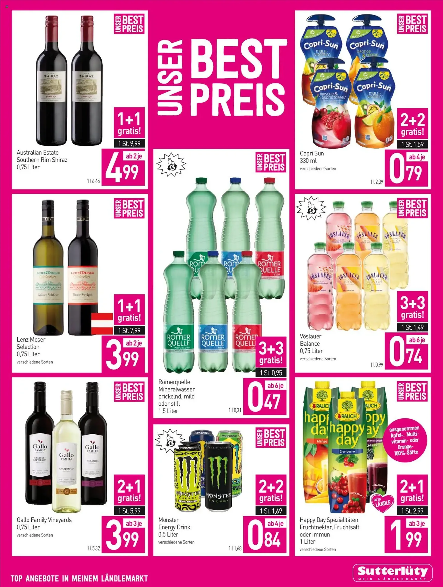Sutterlüty Flugblatt - Gültiger Prospekt ab 12.03.2026, Seite 17 von insgesamt 24