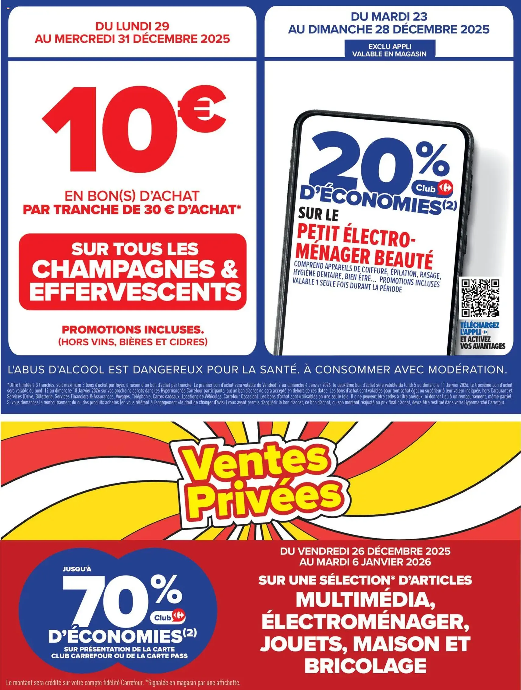 Carrefour catalogue semaine 52 - brochure valable à partir du 23/12/2025, page 3 sur 68
