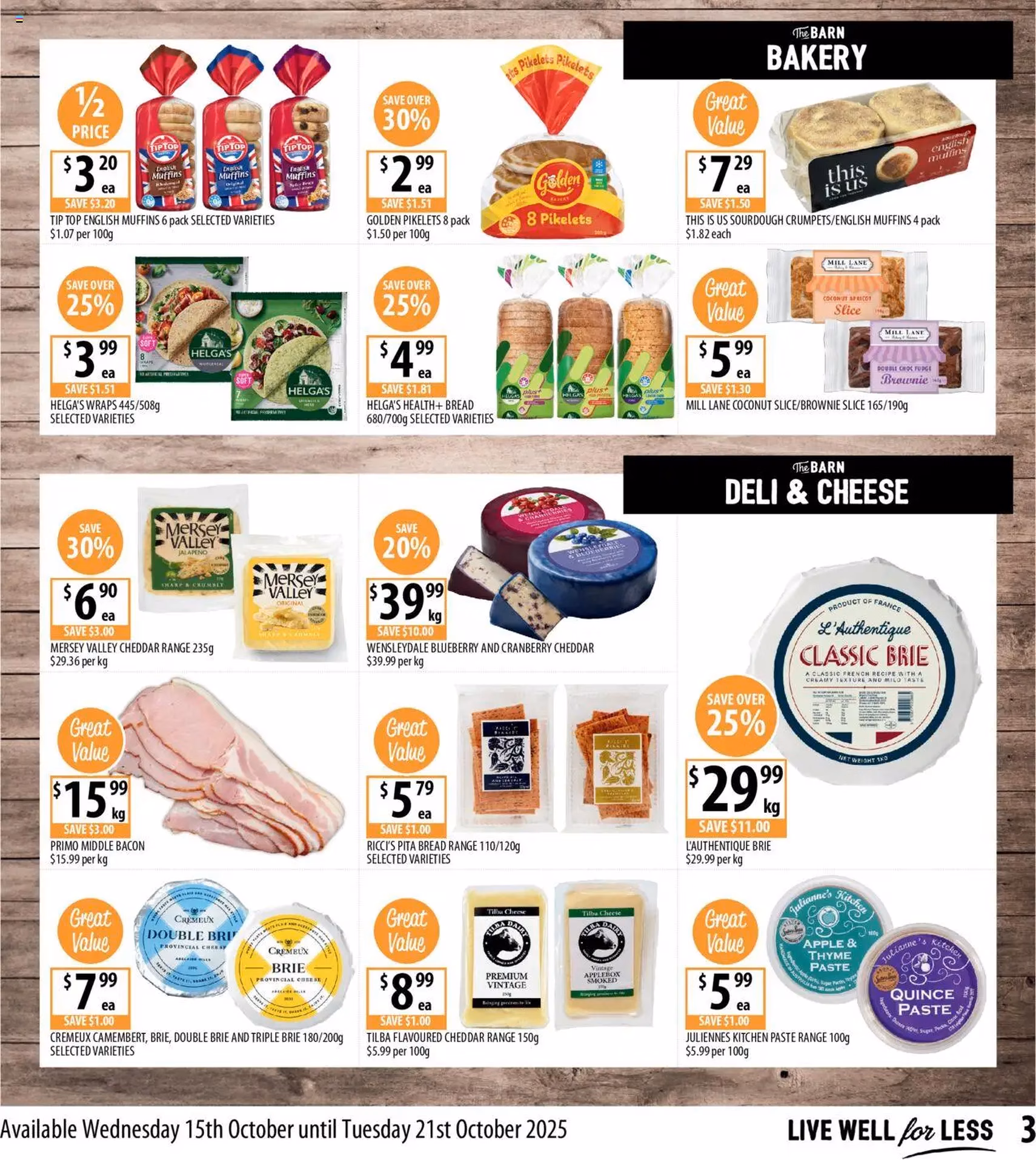 Supabarn Catalogue - valid flyer from 15/10/2025, page 3 of 12