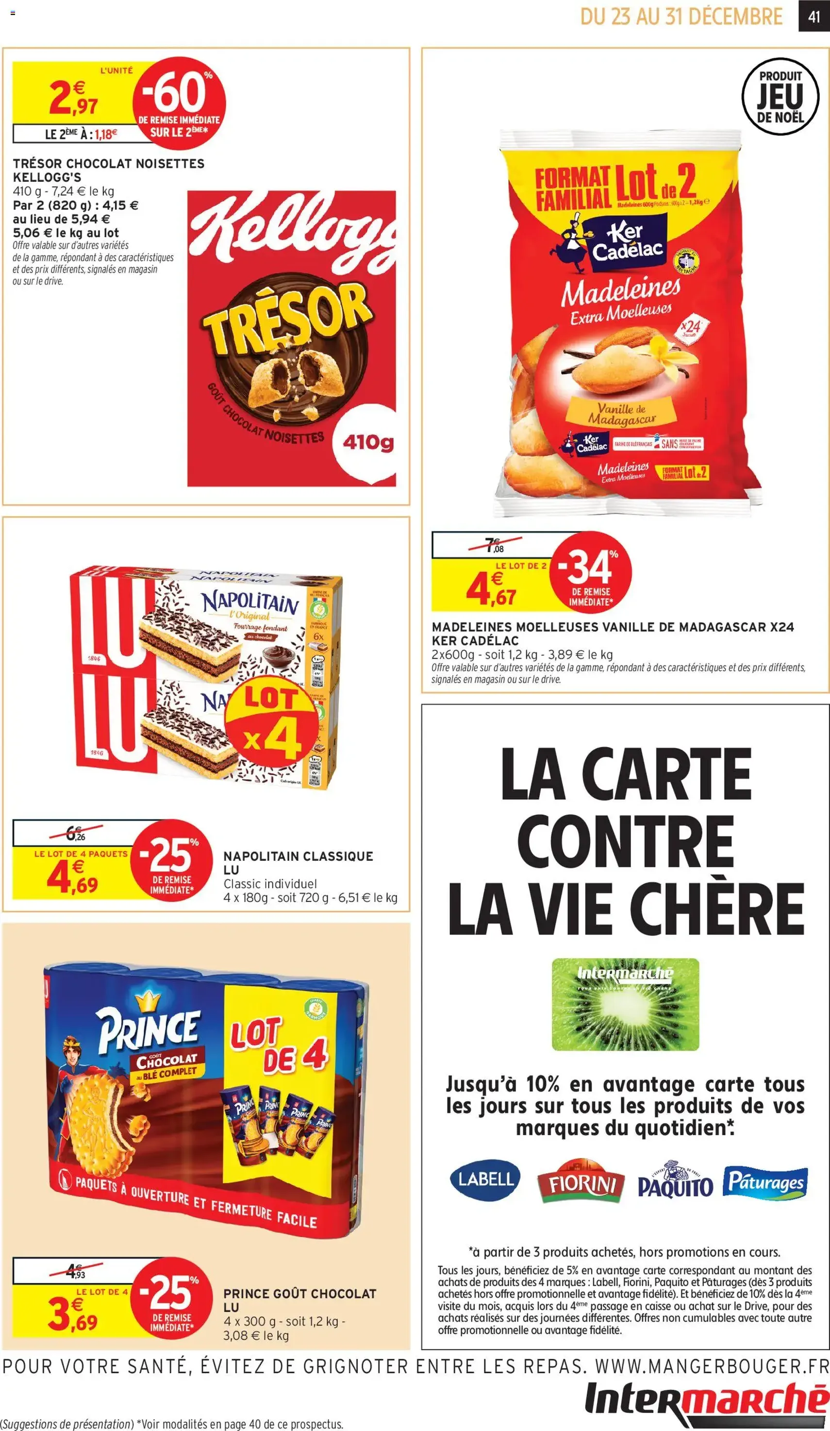 Intermarché catalogue semaine 52 - brochure valable à partir du 23/12/2025, page 41 sur 44