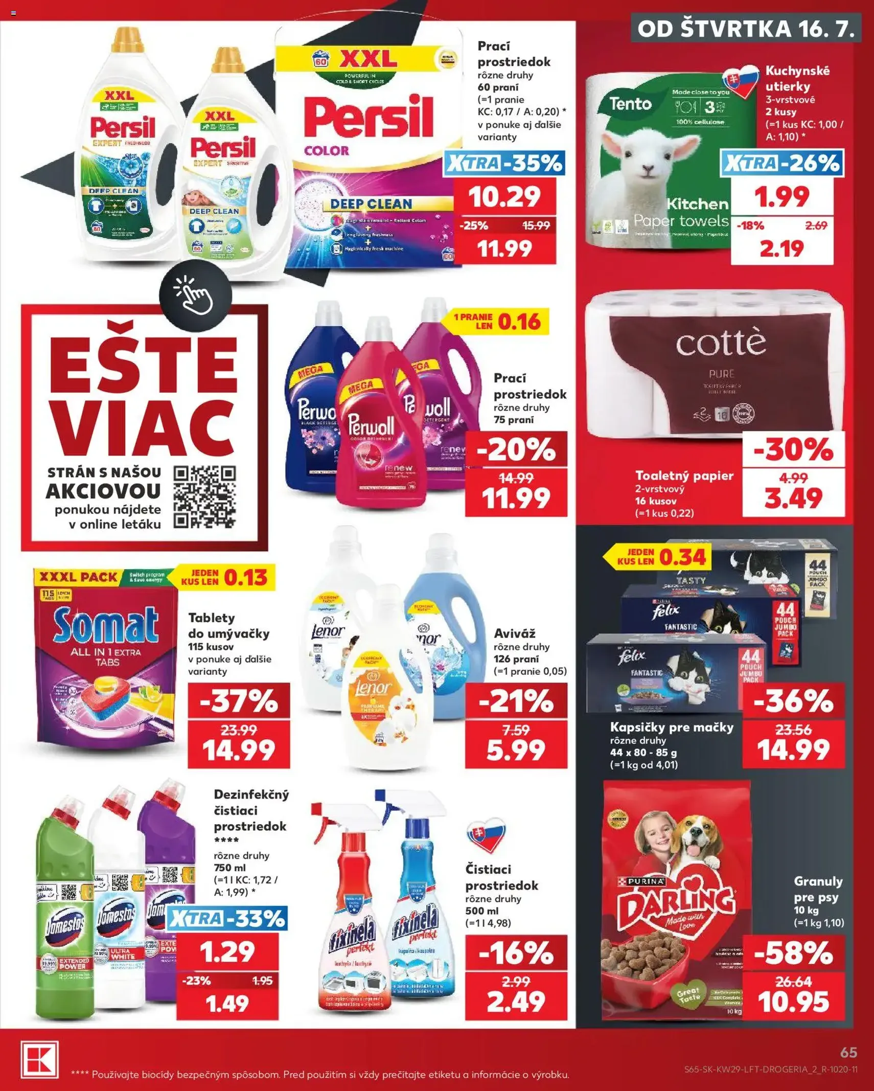 Kaufland leták - platný leták od 16.07.2026 strana 65 z 86